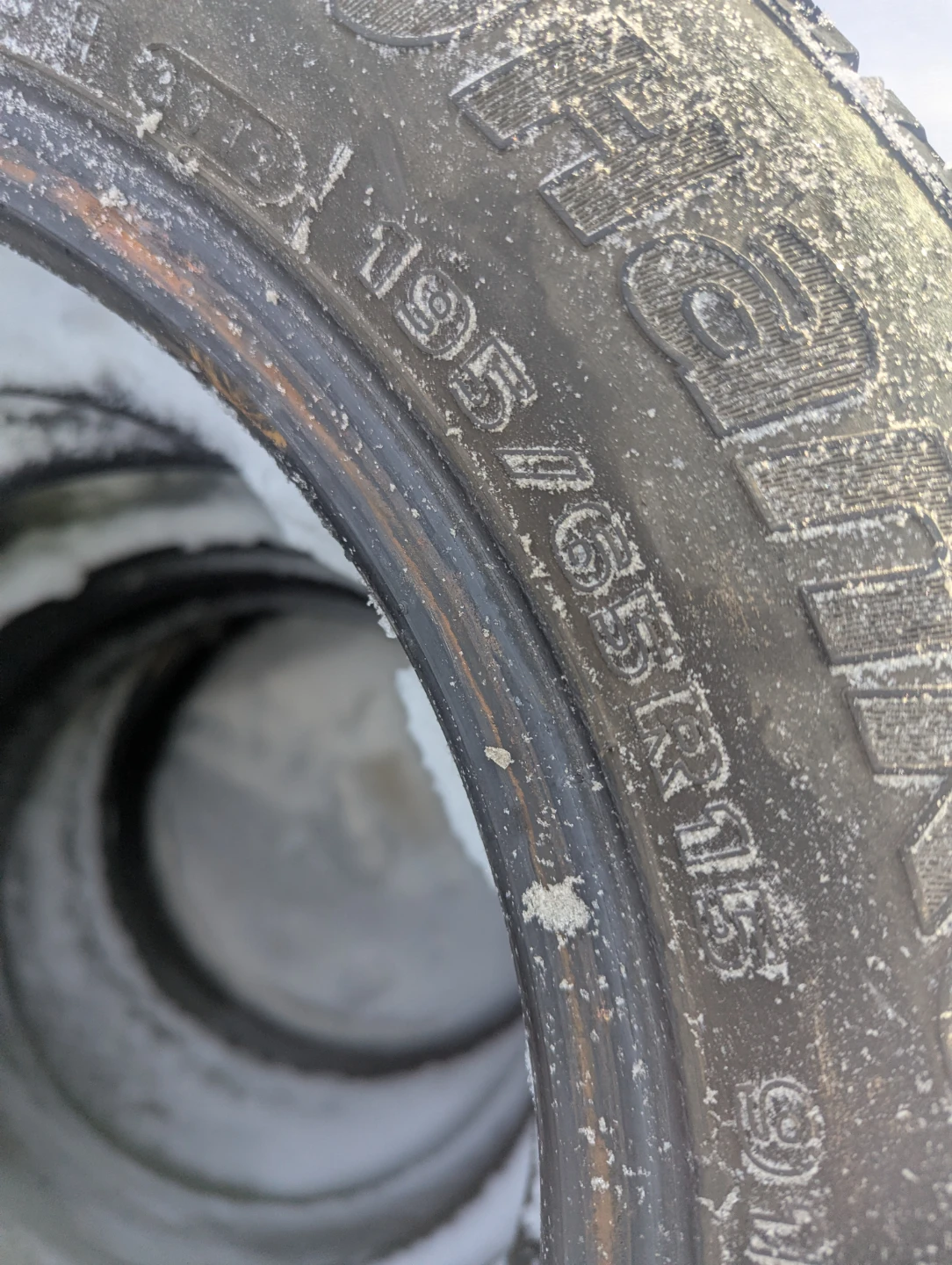 Set of Winter Tires - 195/65R15