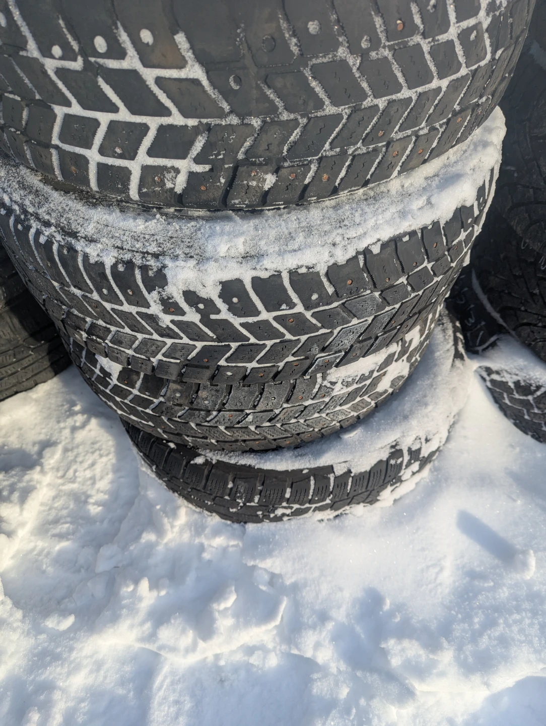 Set of Winter Tires - 195/65R15 - photo 2