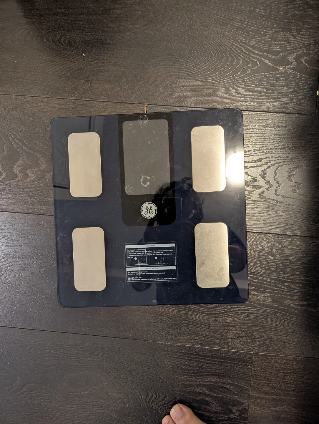 GE Digital Body Weight Scale