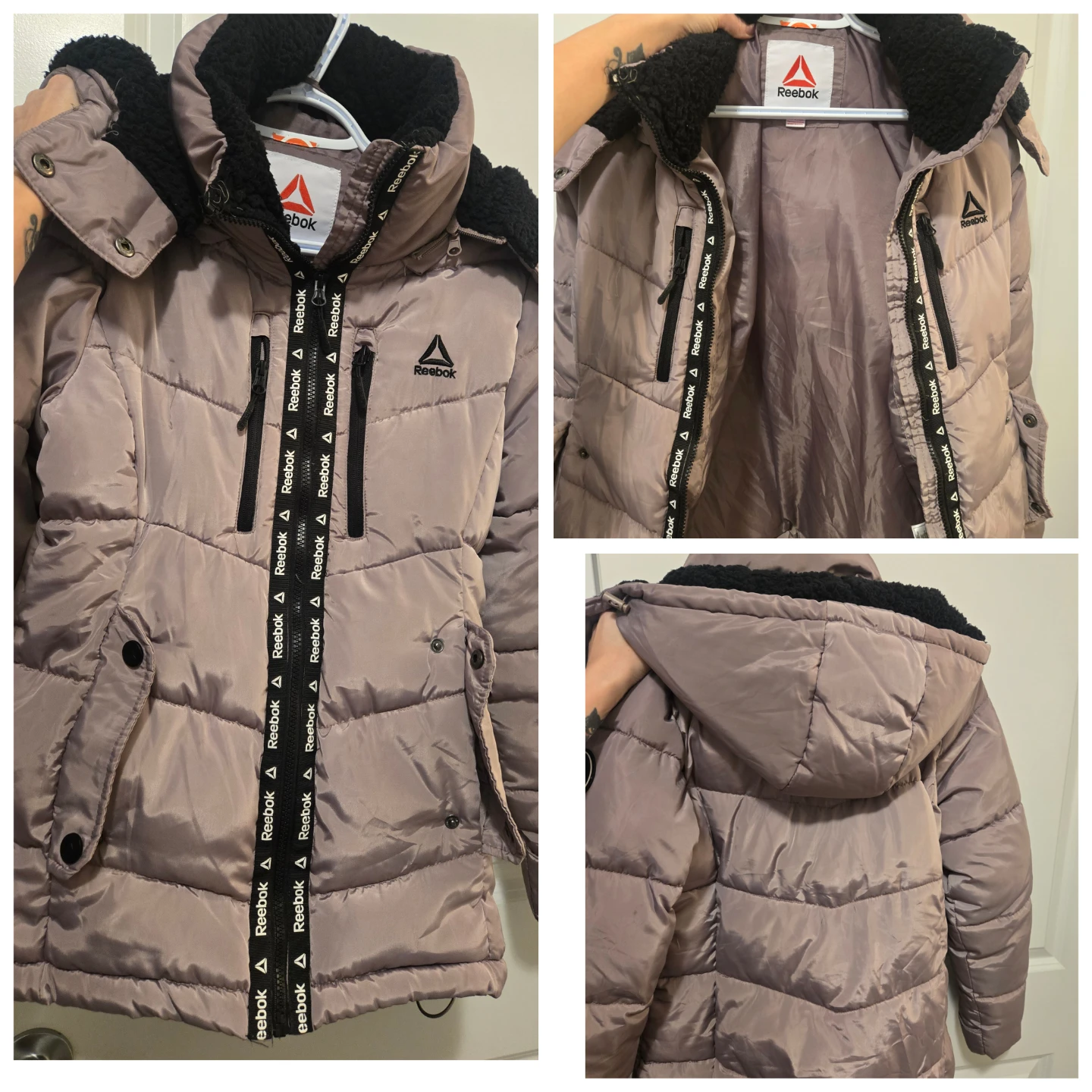 XS Reebok Puffer Jacket