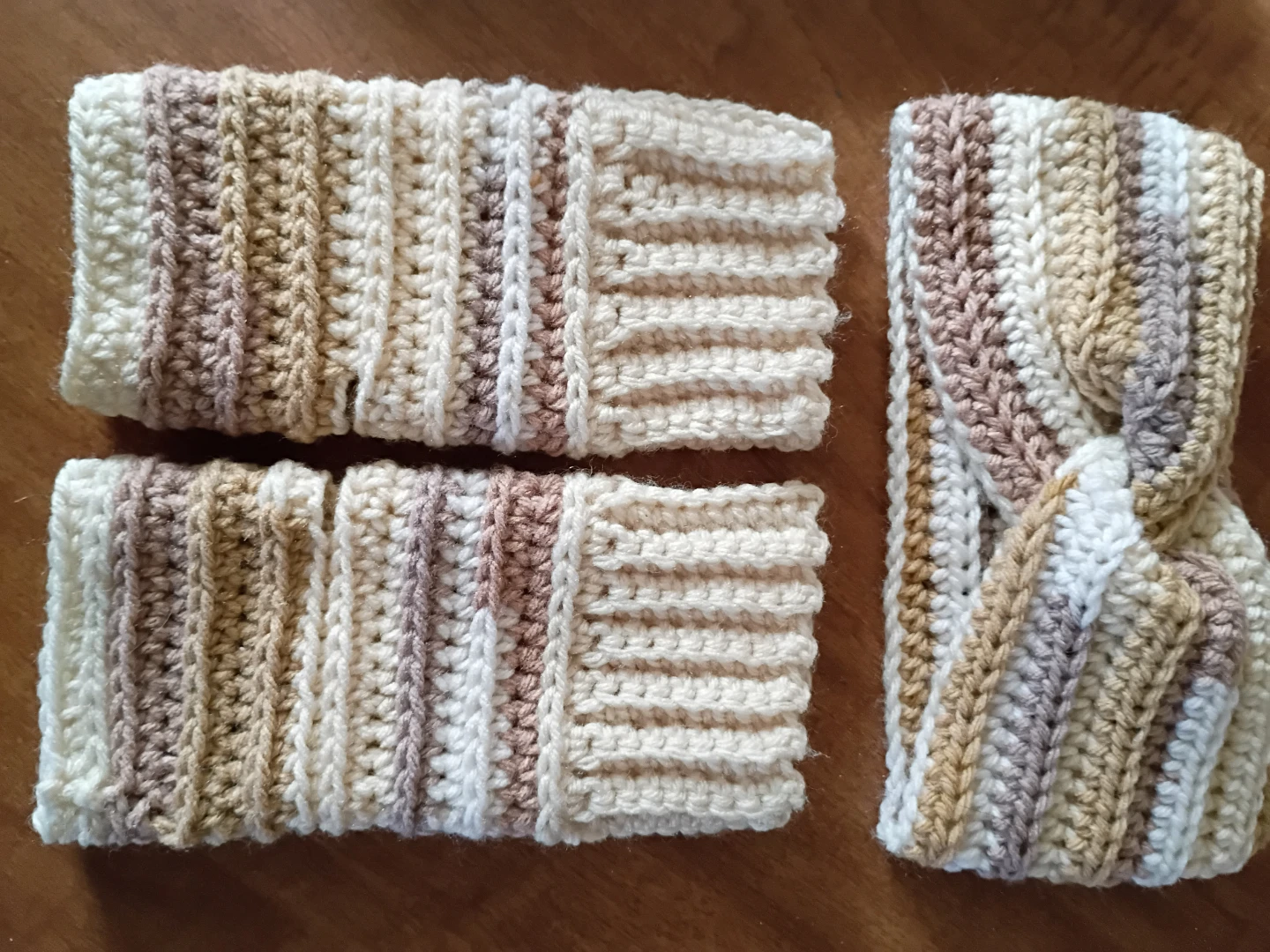 Handmade Crochet Headbands & Wrist Warmers - photo 3