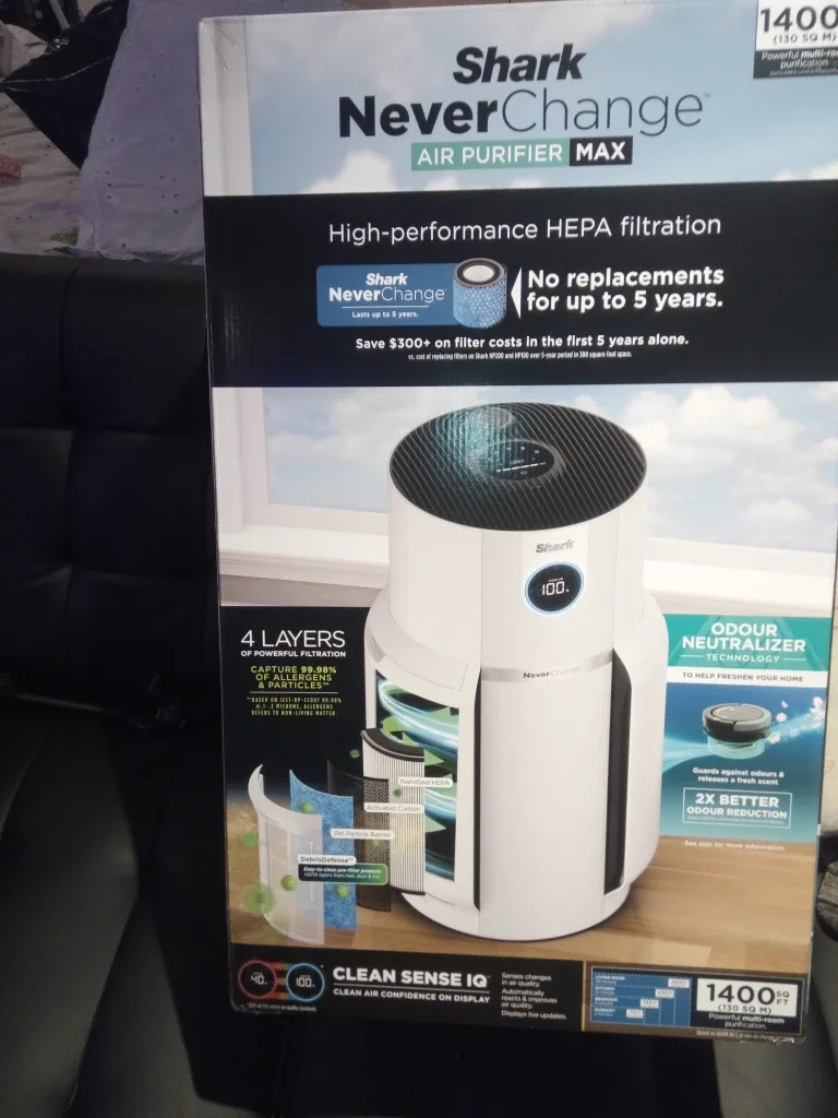 Shark NeverChange Air Purifier MAX - New in Box!