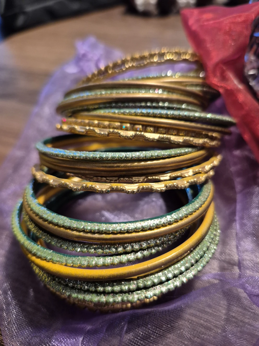 Indian Bangle Set - Assorted Colours - photo 2