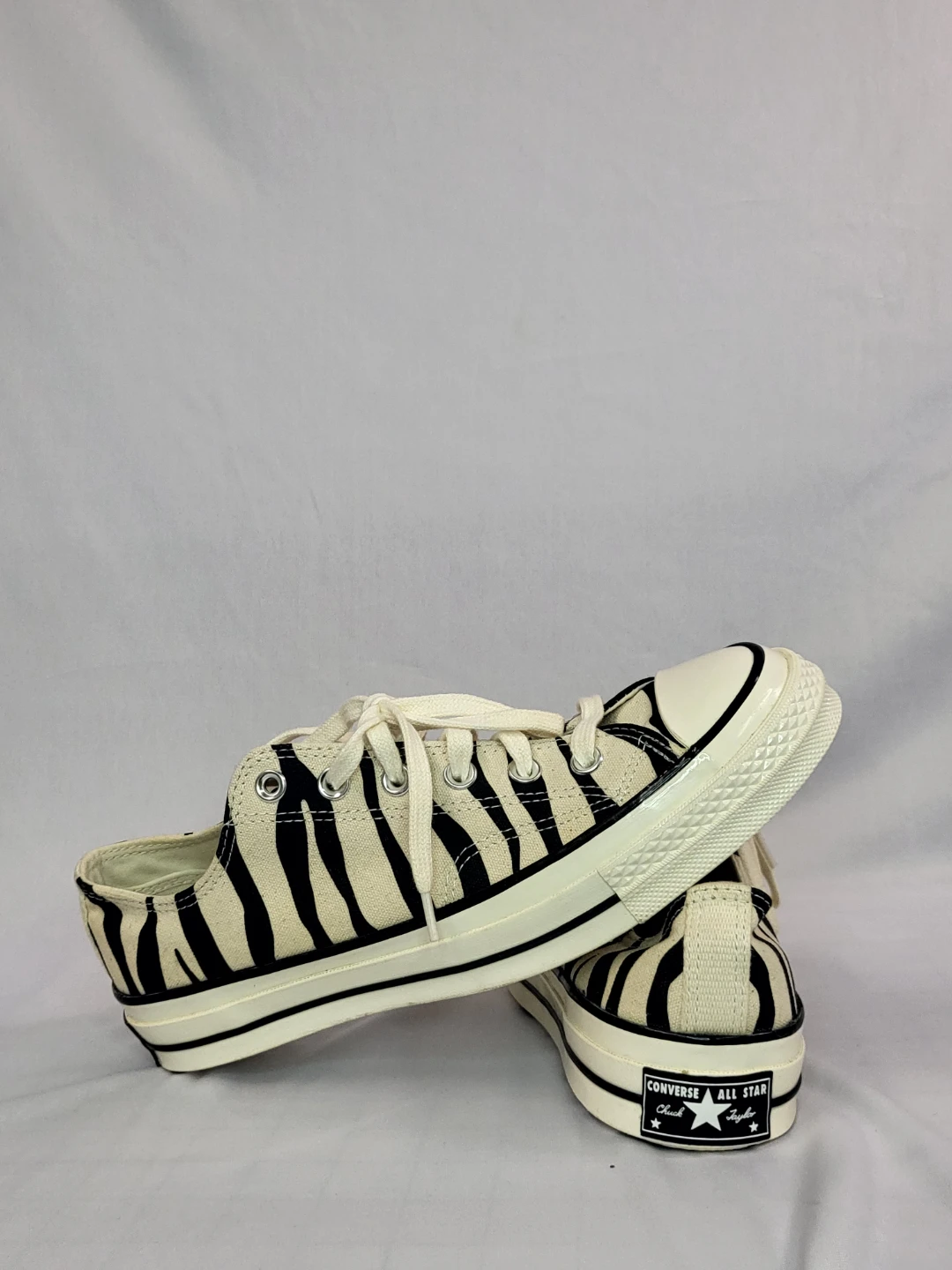 Converse All Star Zebra Print Sneakers