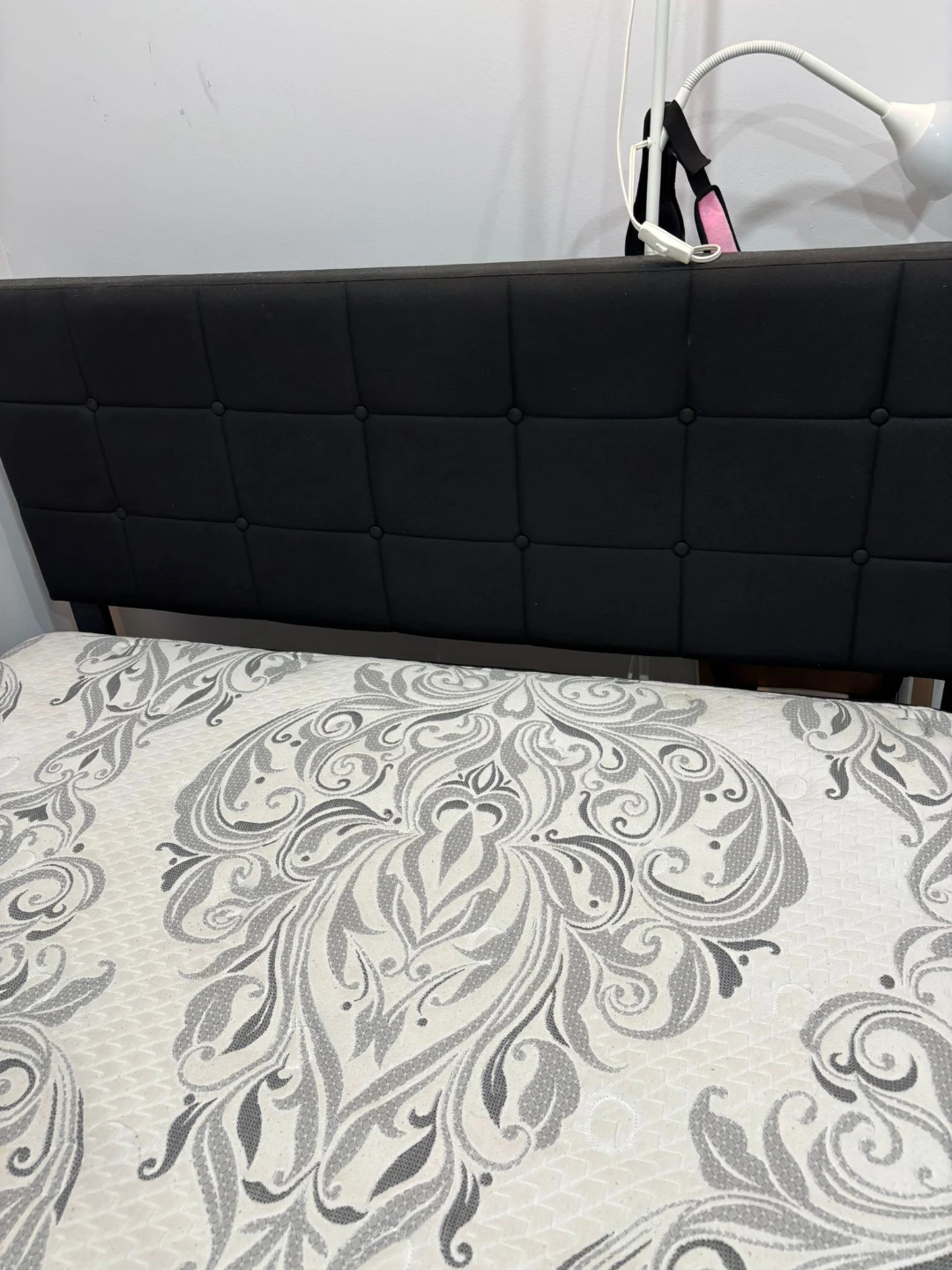 Queen Size Bed Frame and Mattress - photo 2