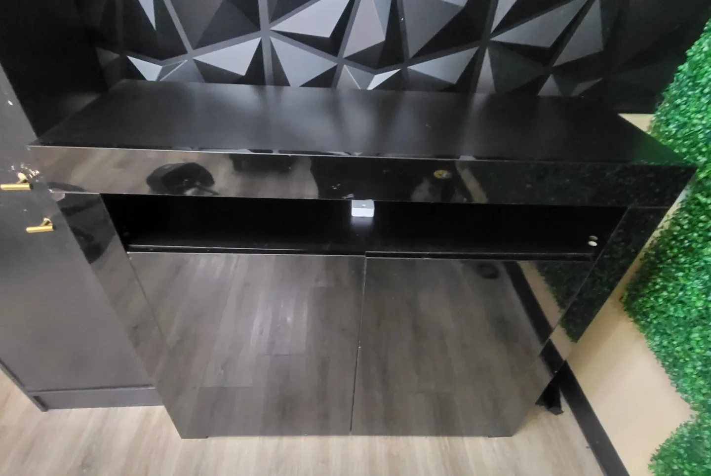 Black Storage Cabinet