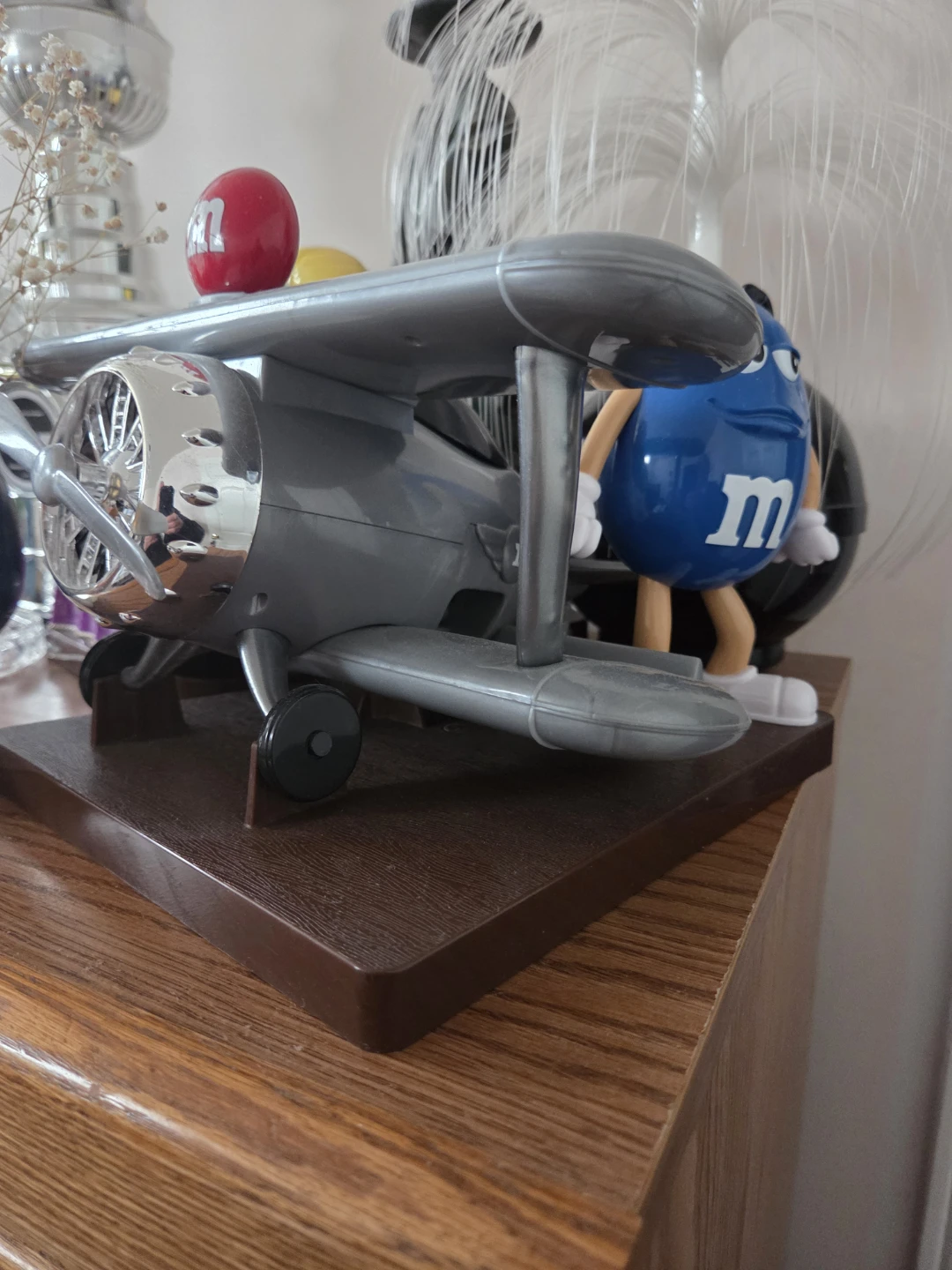M&M's Airplane Figurine