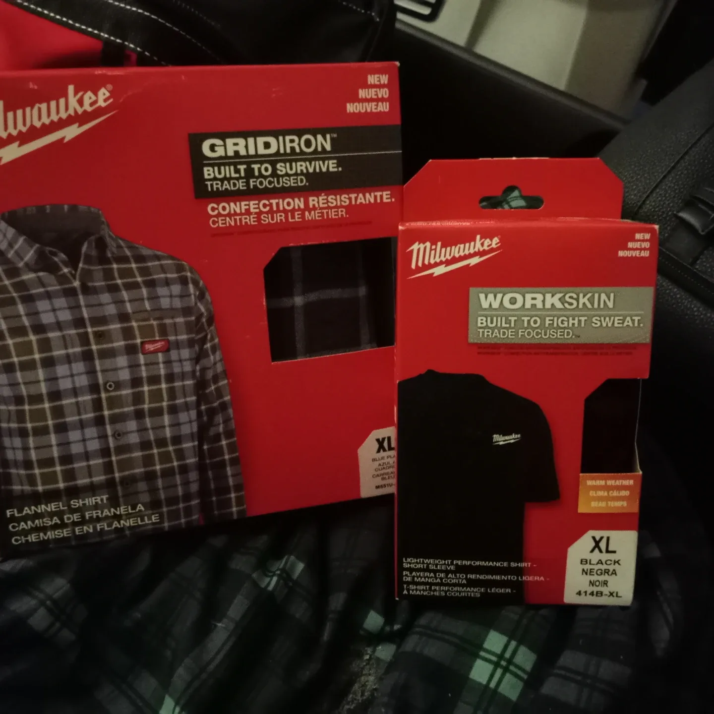 Milwaukee Gridiron Flannel & Workskin Shirt - XL