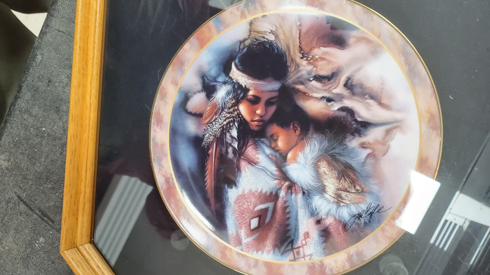 Bradford Exchange "Soul Mates" & embrace Collector Plates - photo 3