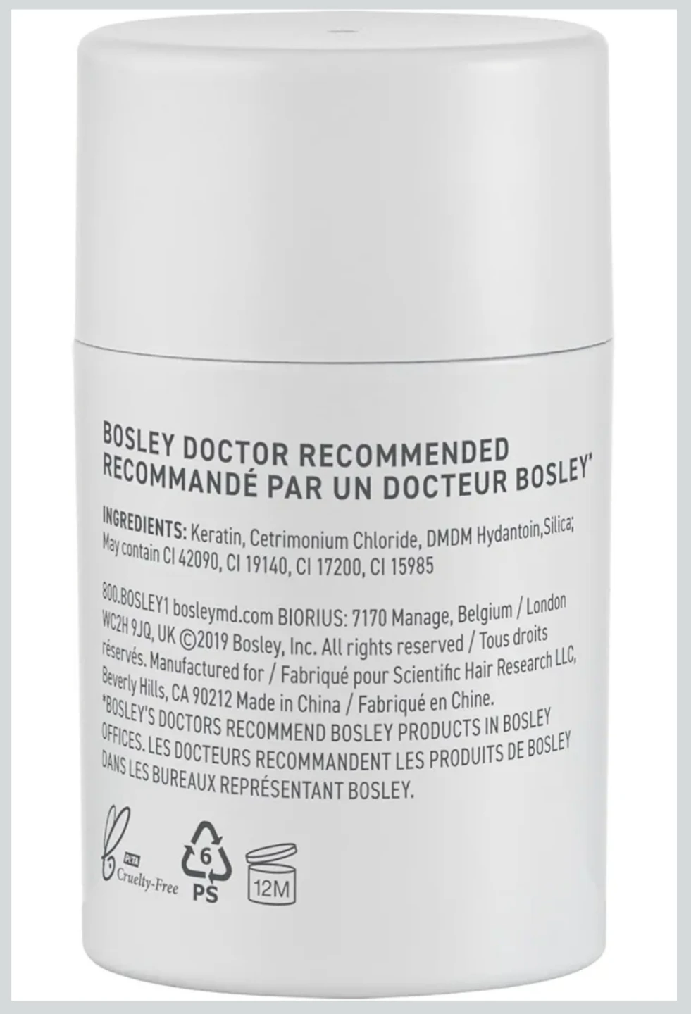 #Cleanout// BOS Volumize Hair Fibers - photo 2