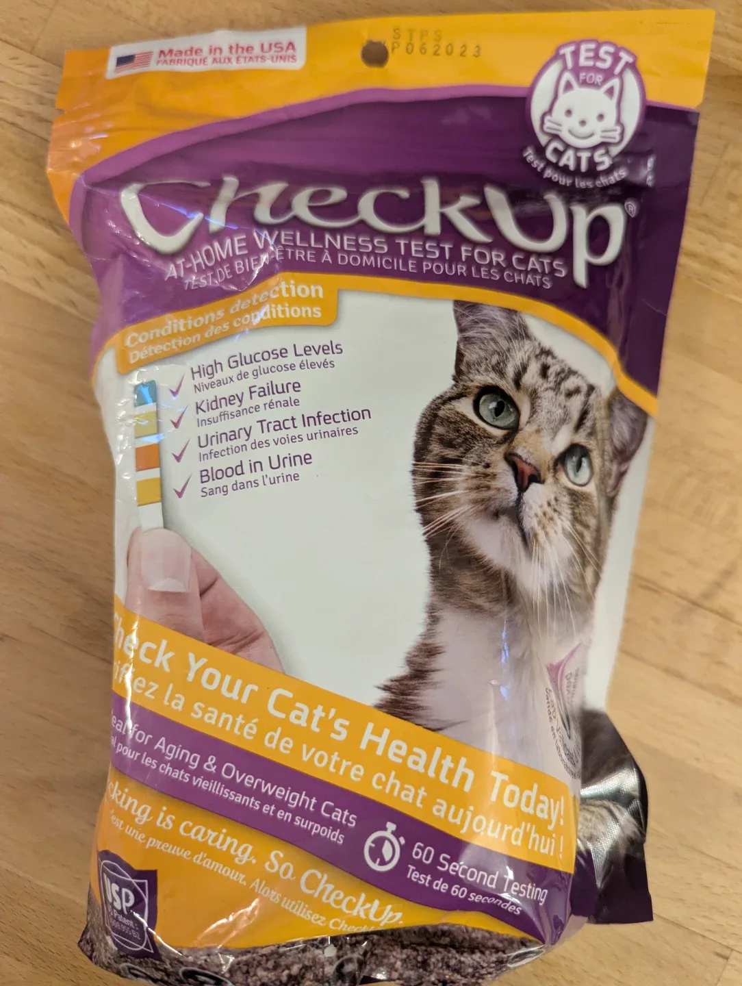 Cat At Home Wellness urine test