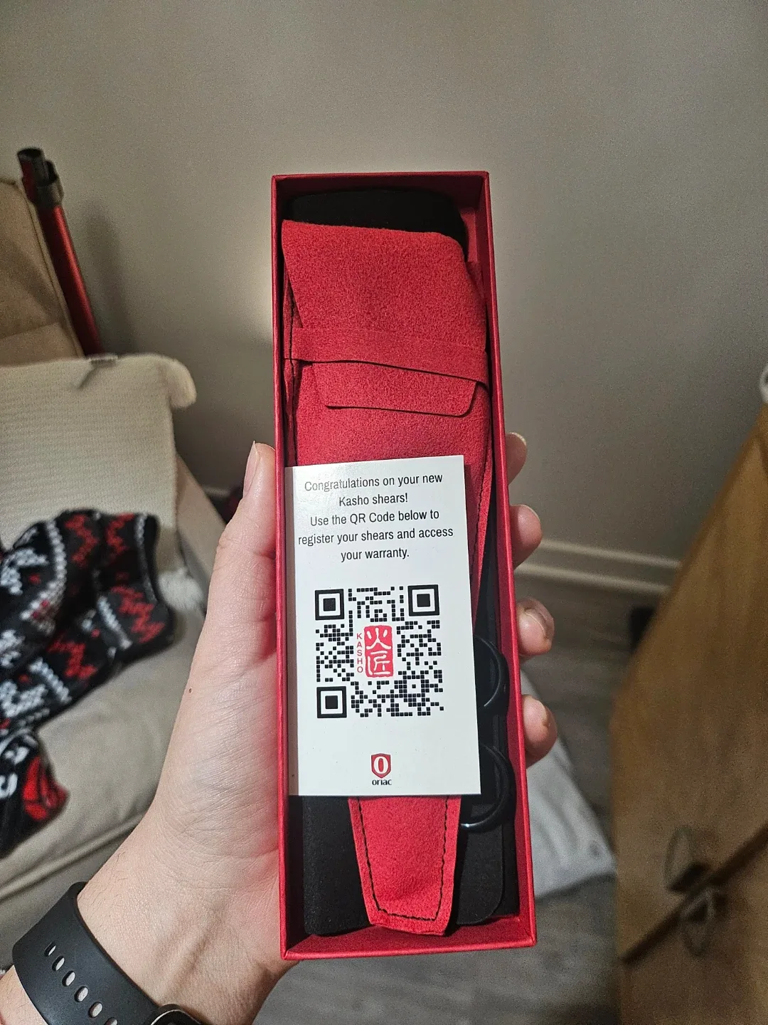 Kasho Design Master 5.5 SH Shears image indicator(2)