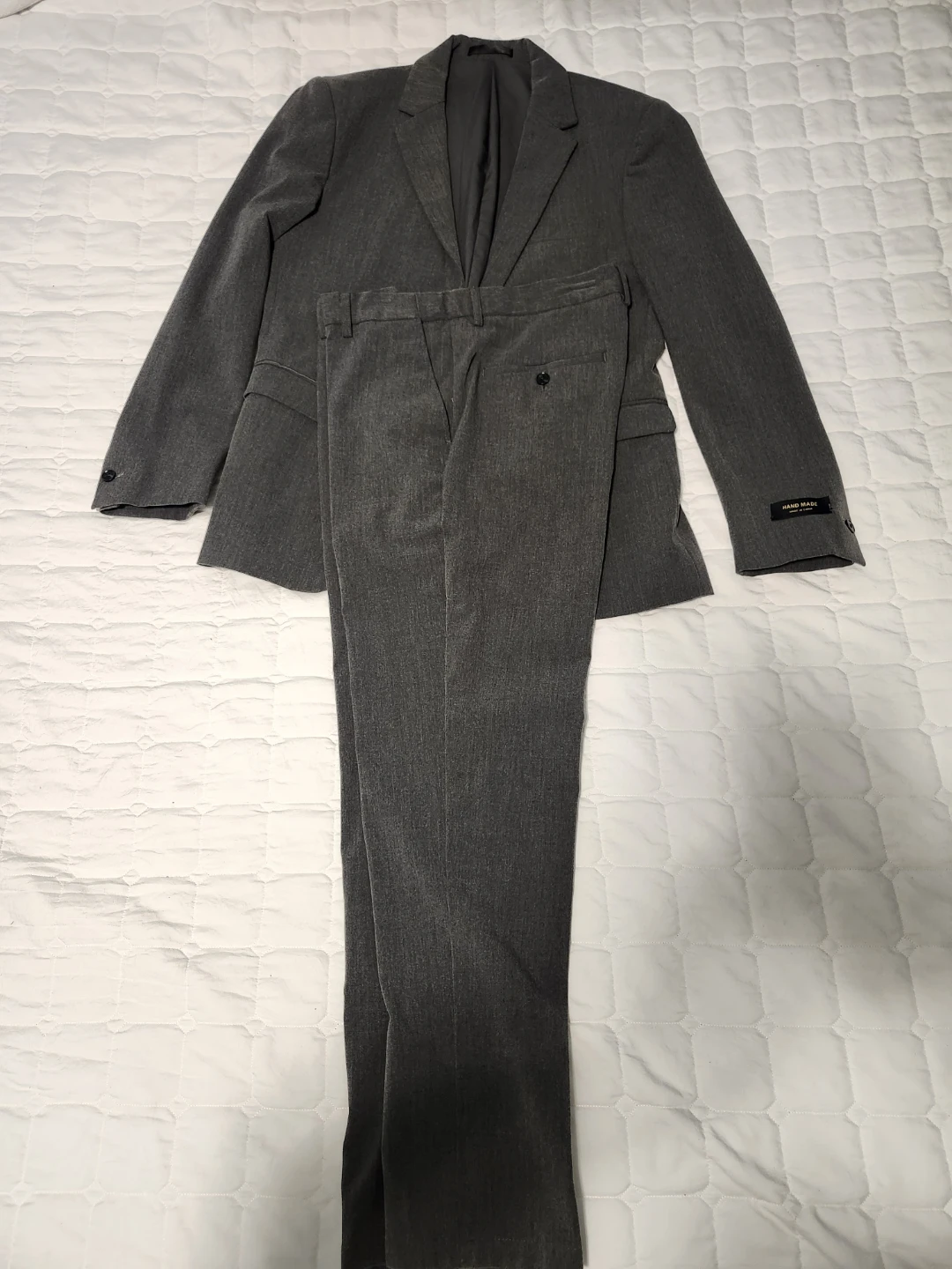 Gray Hand Made Suit