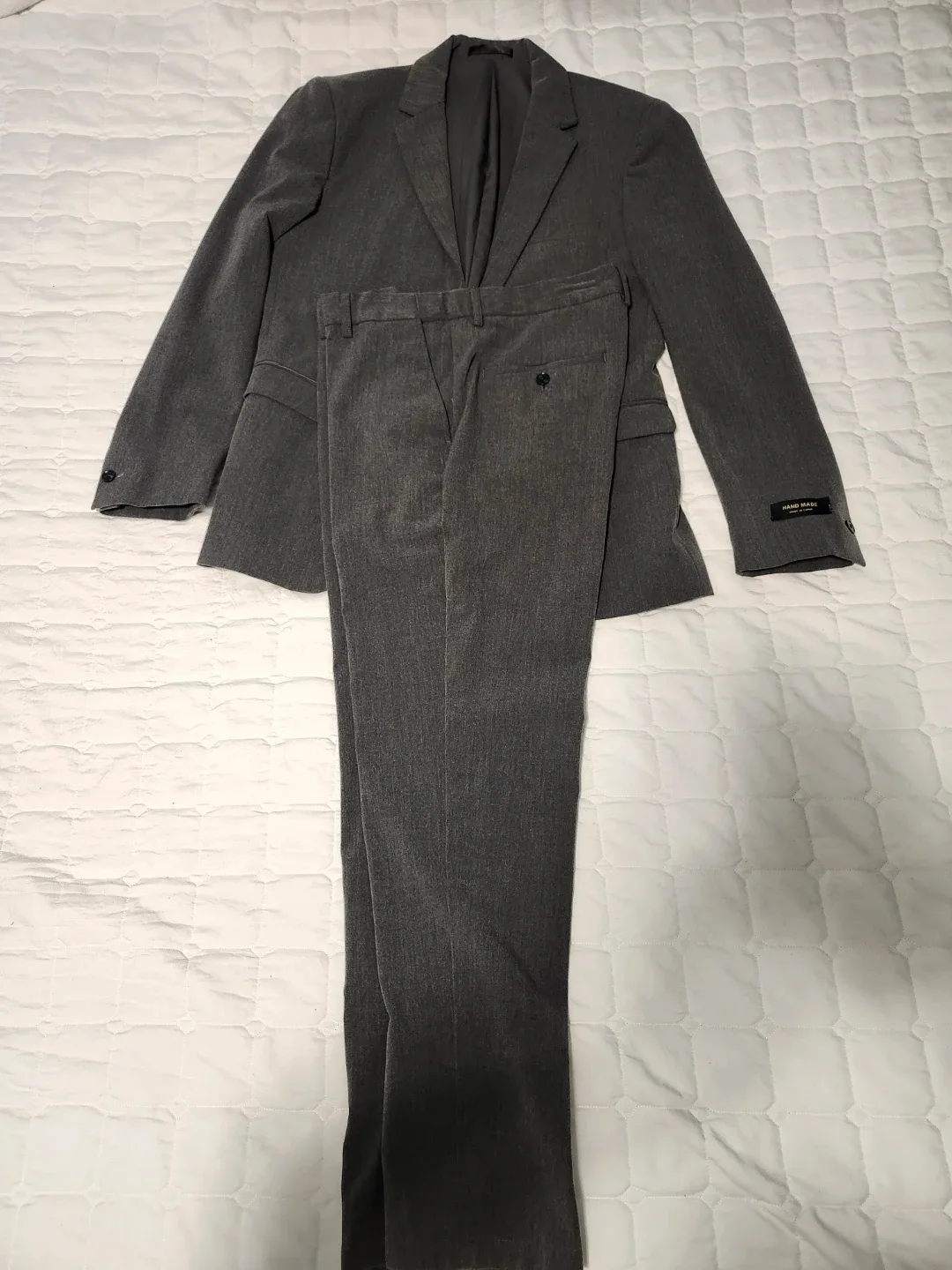 Gray Hand Made Suit