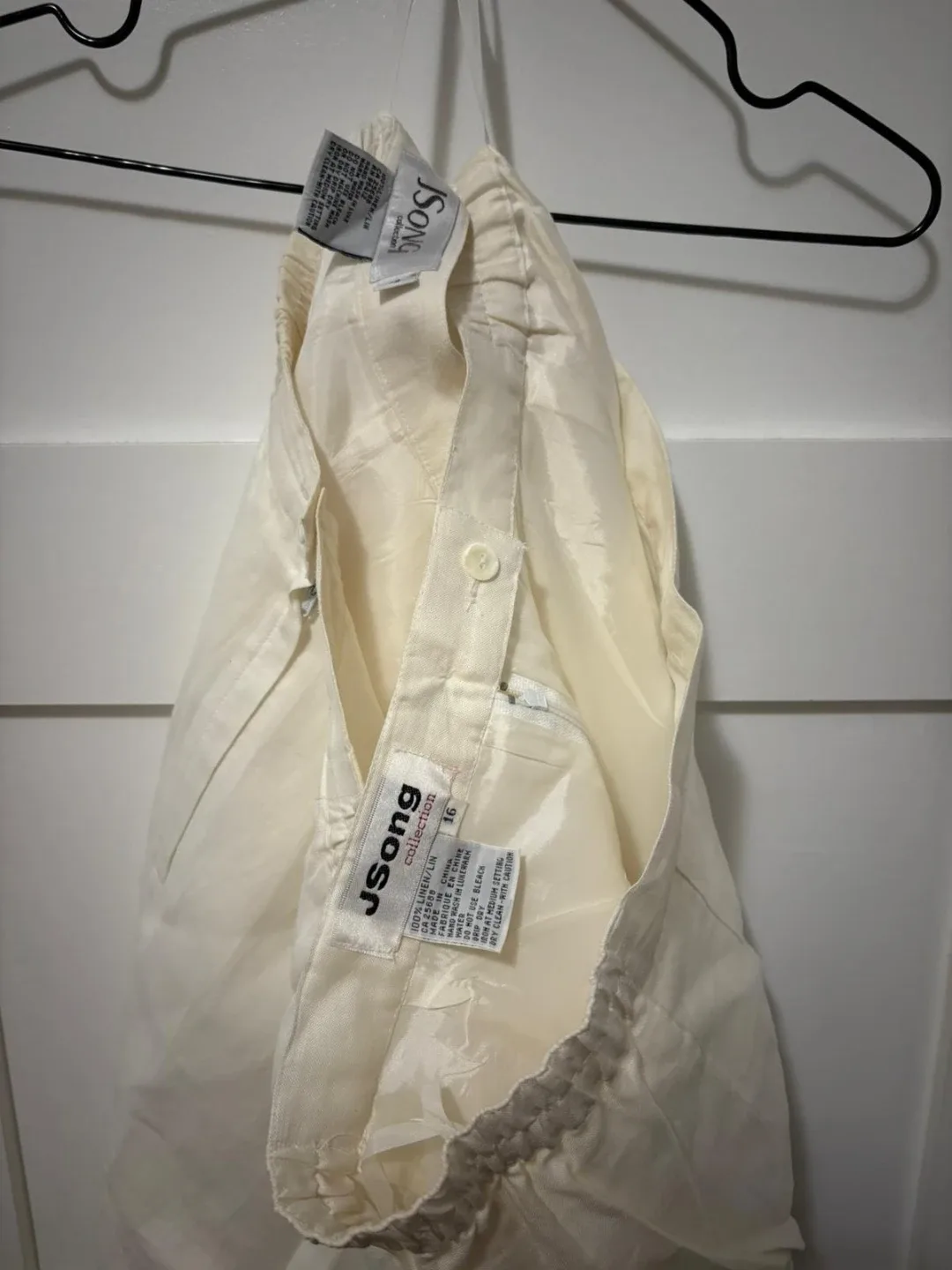 JSong Collection Linen Pants - Size 16