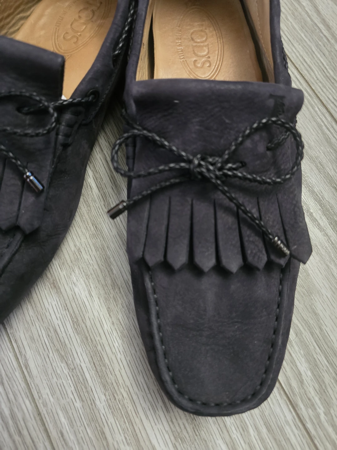 Tod's Black Suede Loafers - photo 2