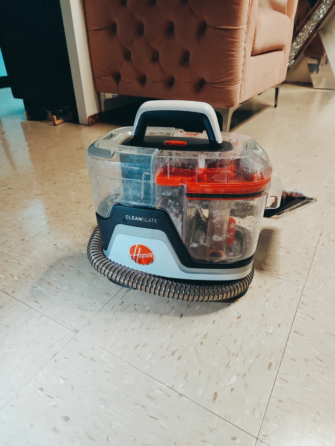 Hoover CleanSlate Portable Carpet & Upholstery vacuum Cleaner