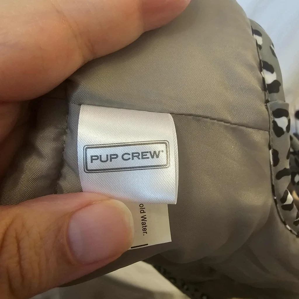 Grey, Black and White Pup Crew Dog Coat image indicator(7)