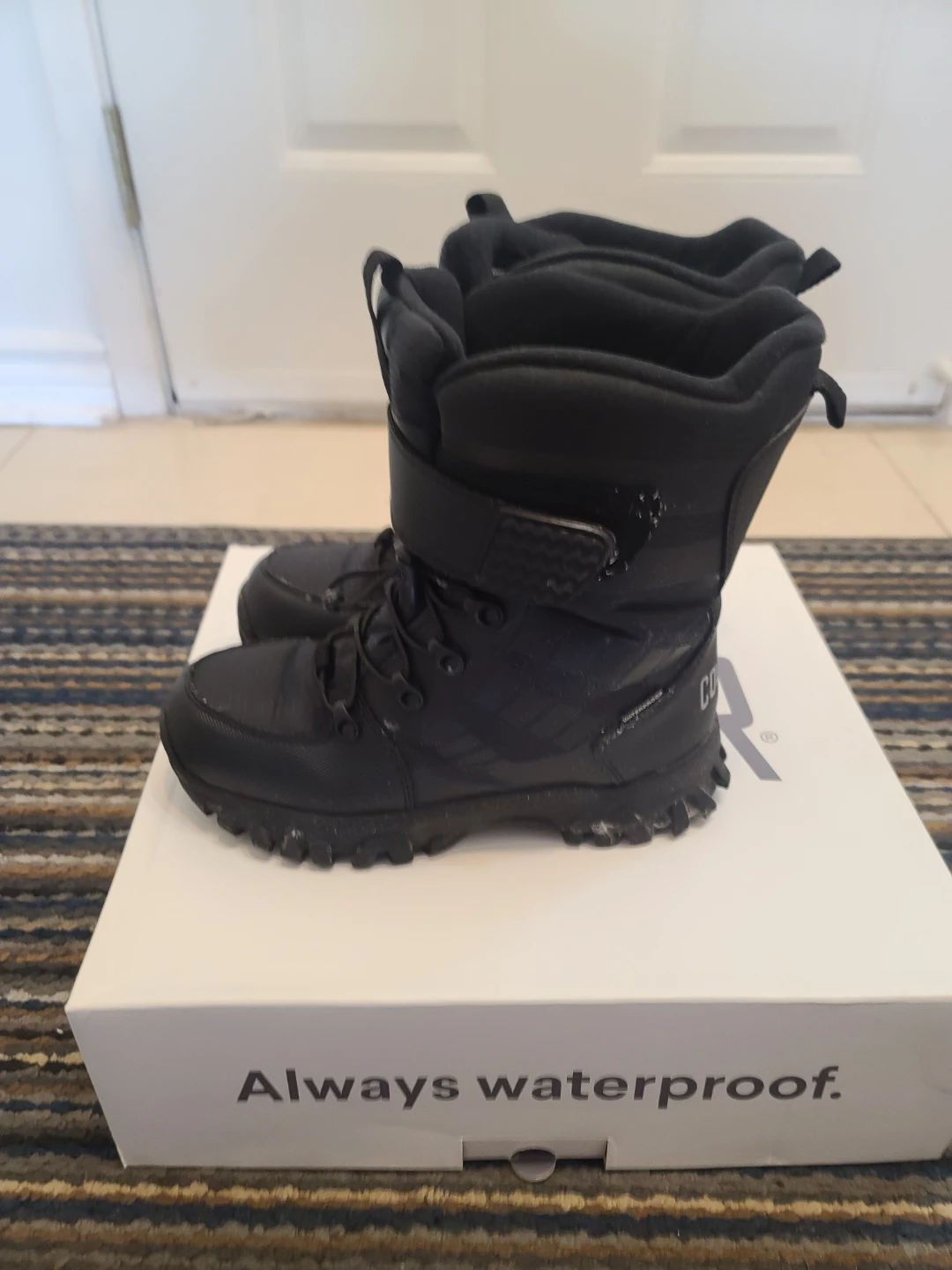 Cougar Tango Black Winter Boots - Size 4 - photo 3