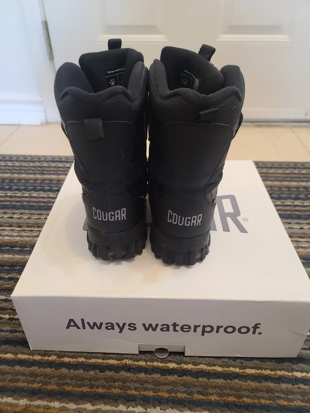 Cougar Tango Black Winter Boots - Size 4 - photo 4
