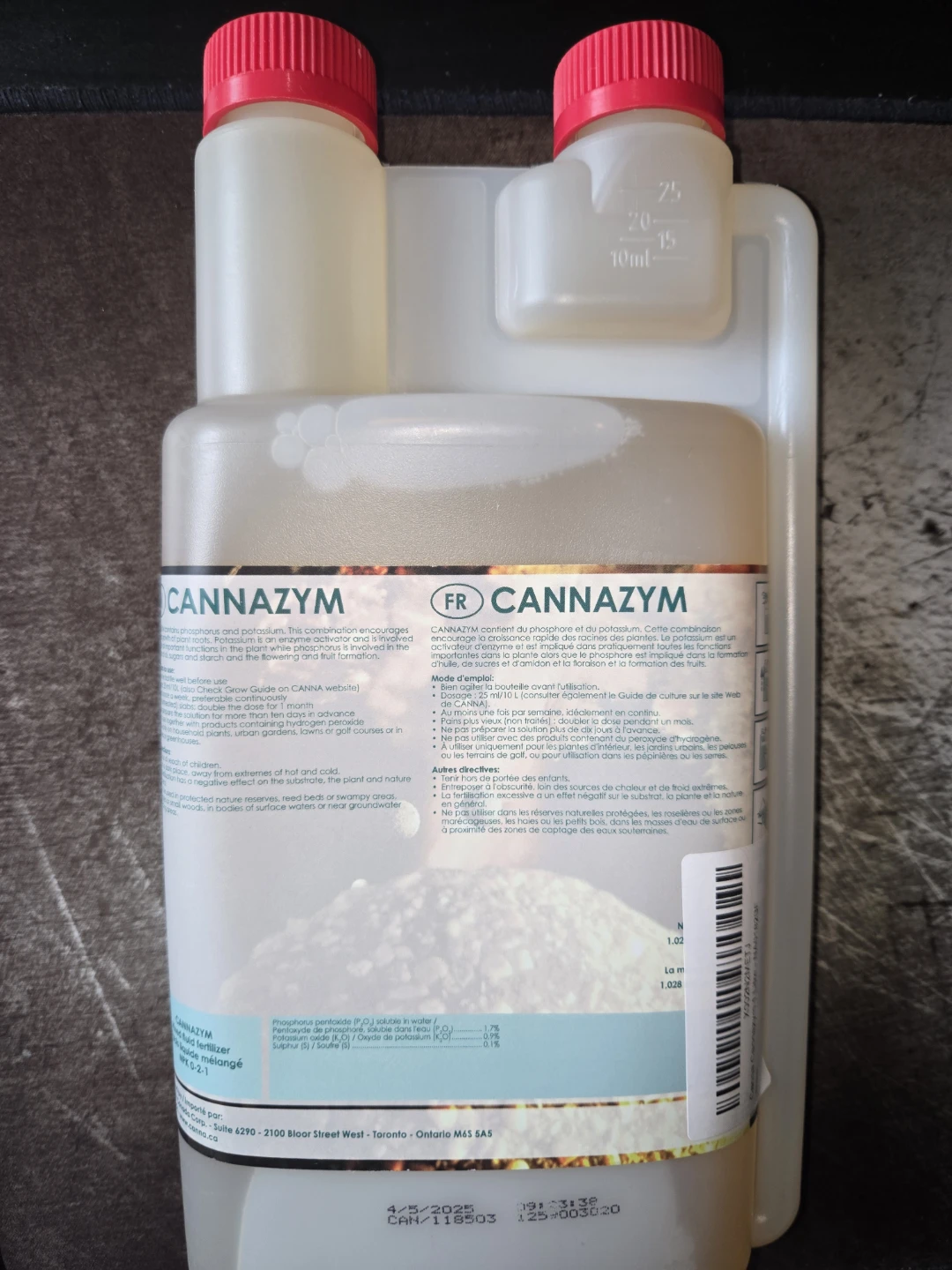 Canna CANNAZYM 0-2-1 Specialty Fertilizer - photo 2