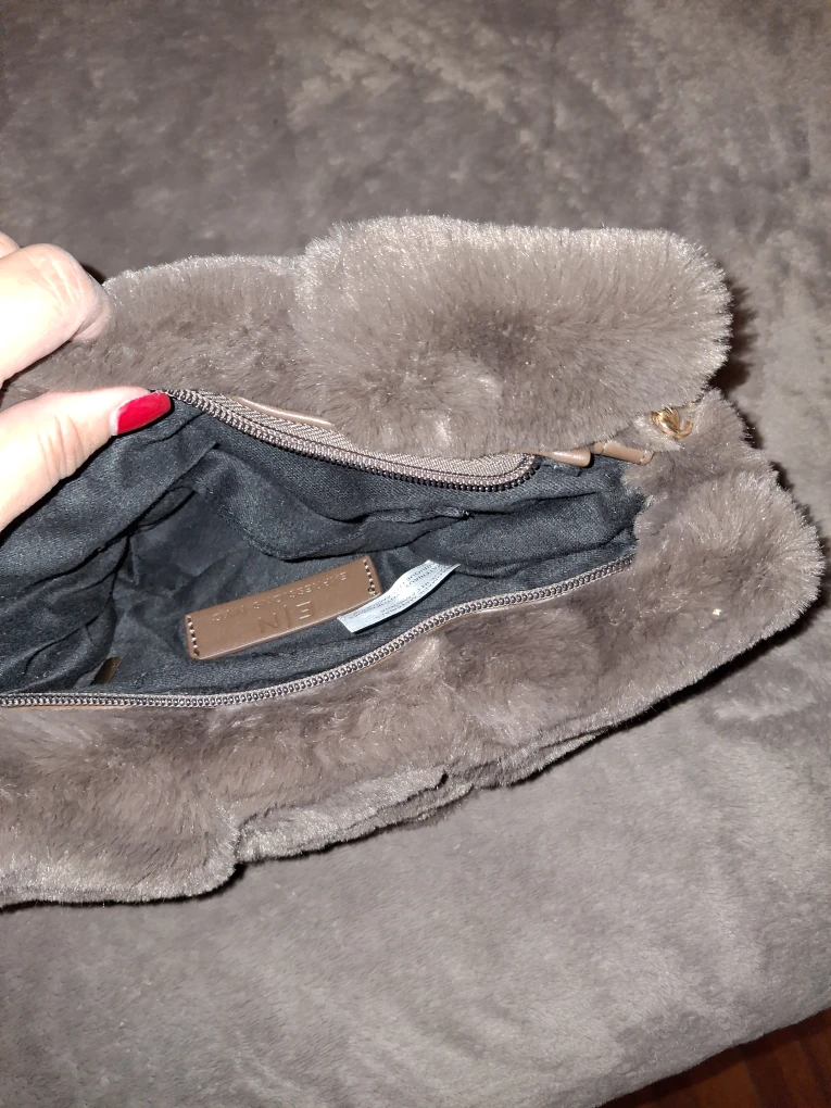 Expressions NYC Faux Fur Purse - photo 2
