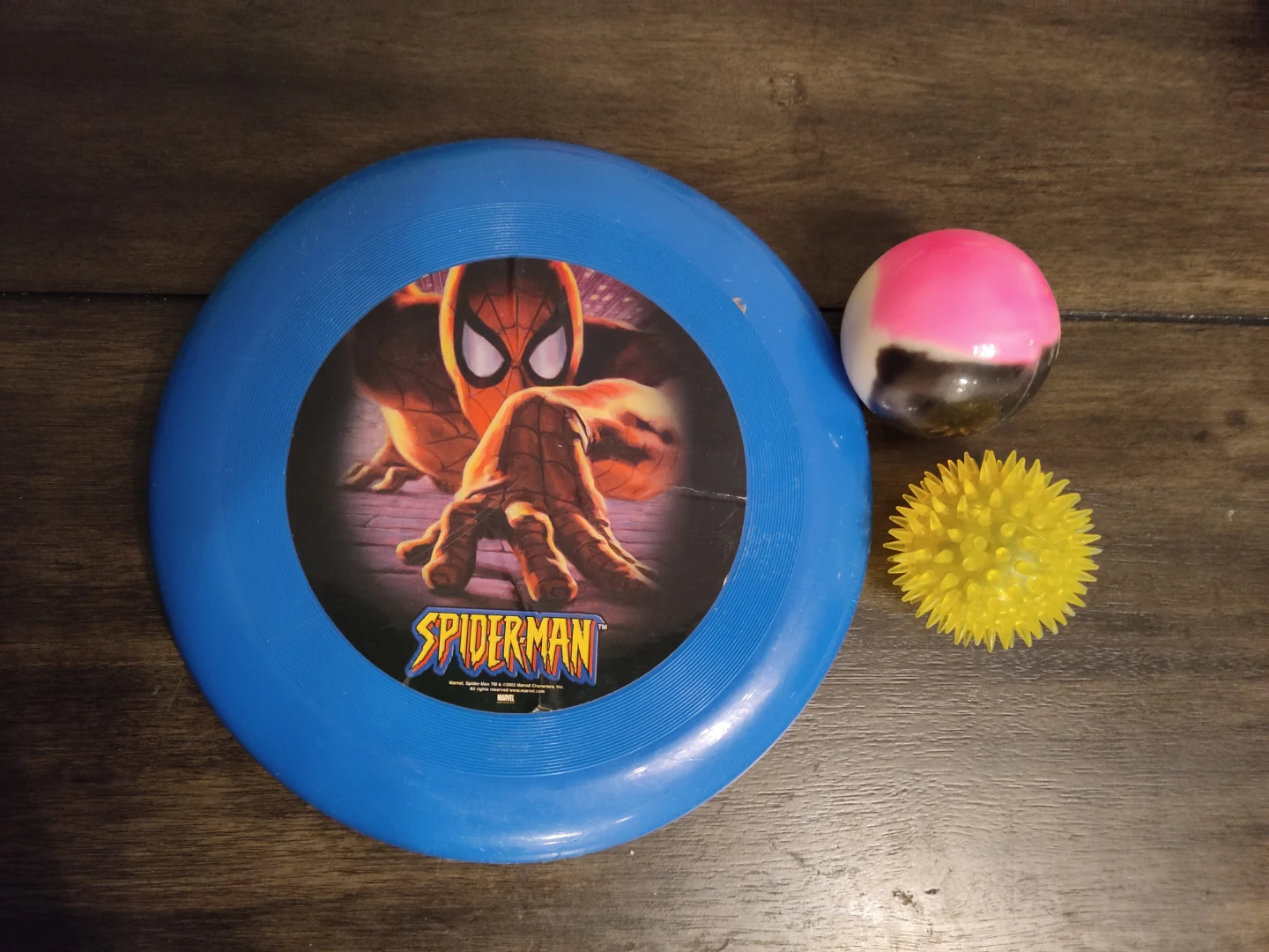 #gifting Spiderman Frisbee & Balls