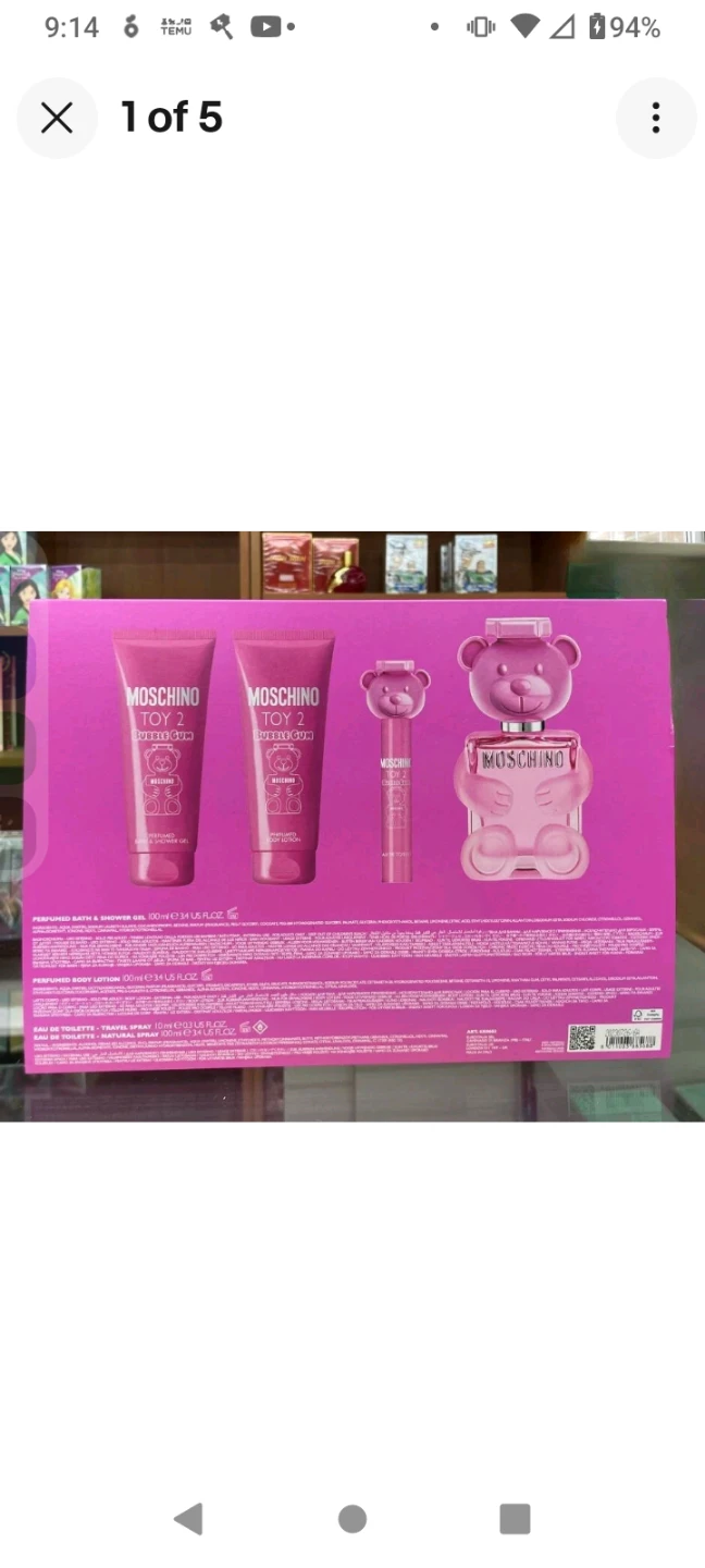 Moschino Toy 2 Bubble Gum Perfume Set