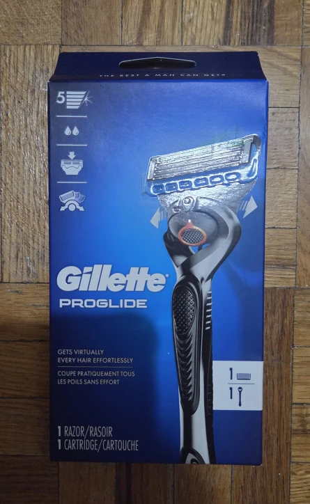 New Gillette ProGlide Razor + 1 Cartridge