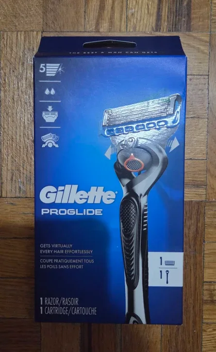 New Gillette ProGlide Razor + 1 Cartridge