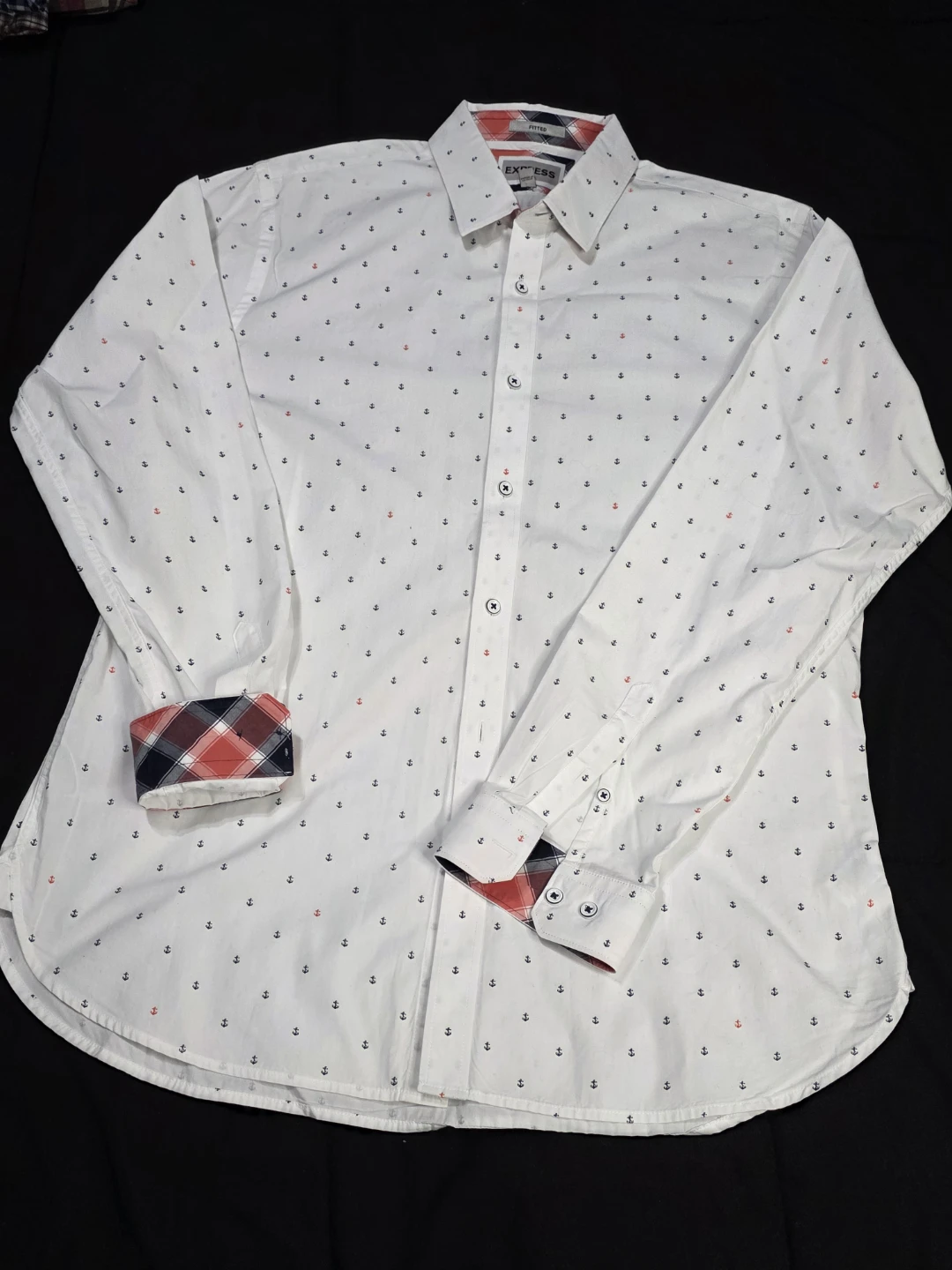 Express Fitted Dress Shirt - Size L