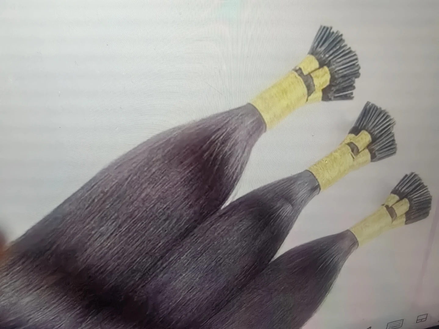 Hair Extensions Natural Brasilian- Black - 16-30 inch - photo 2