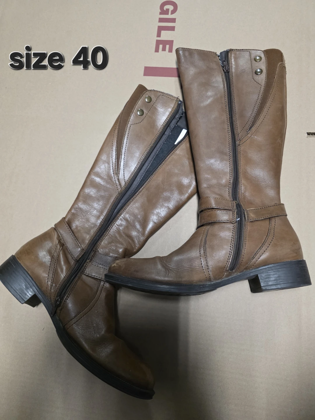 women boots. 40 size - photo 4
