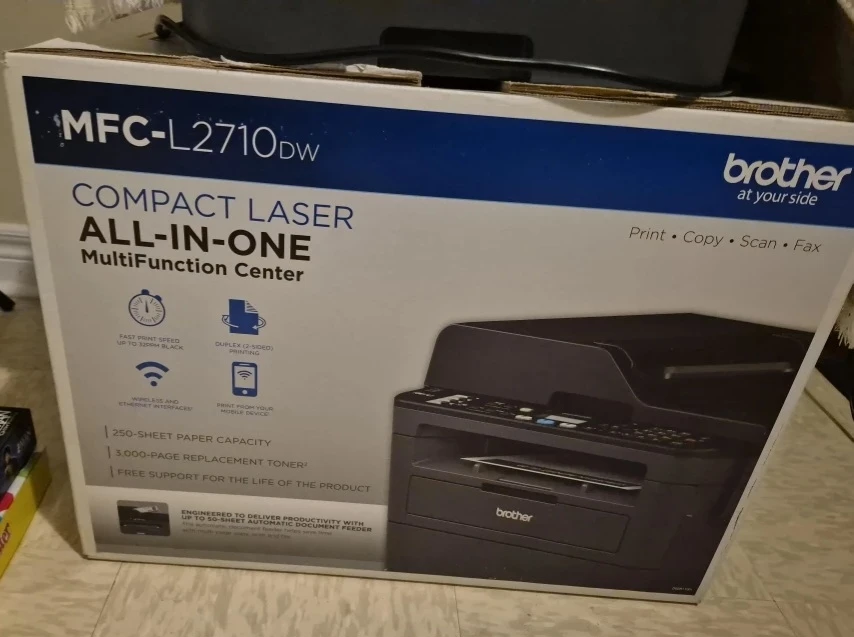 Brother MFC-L2710DW Compact Laser All-in-One Printer