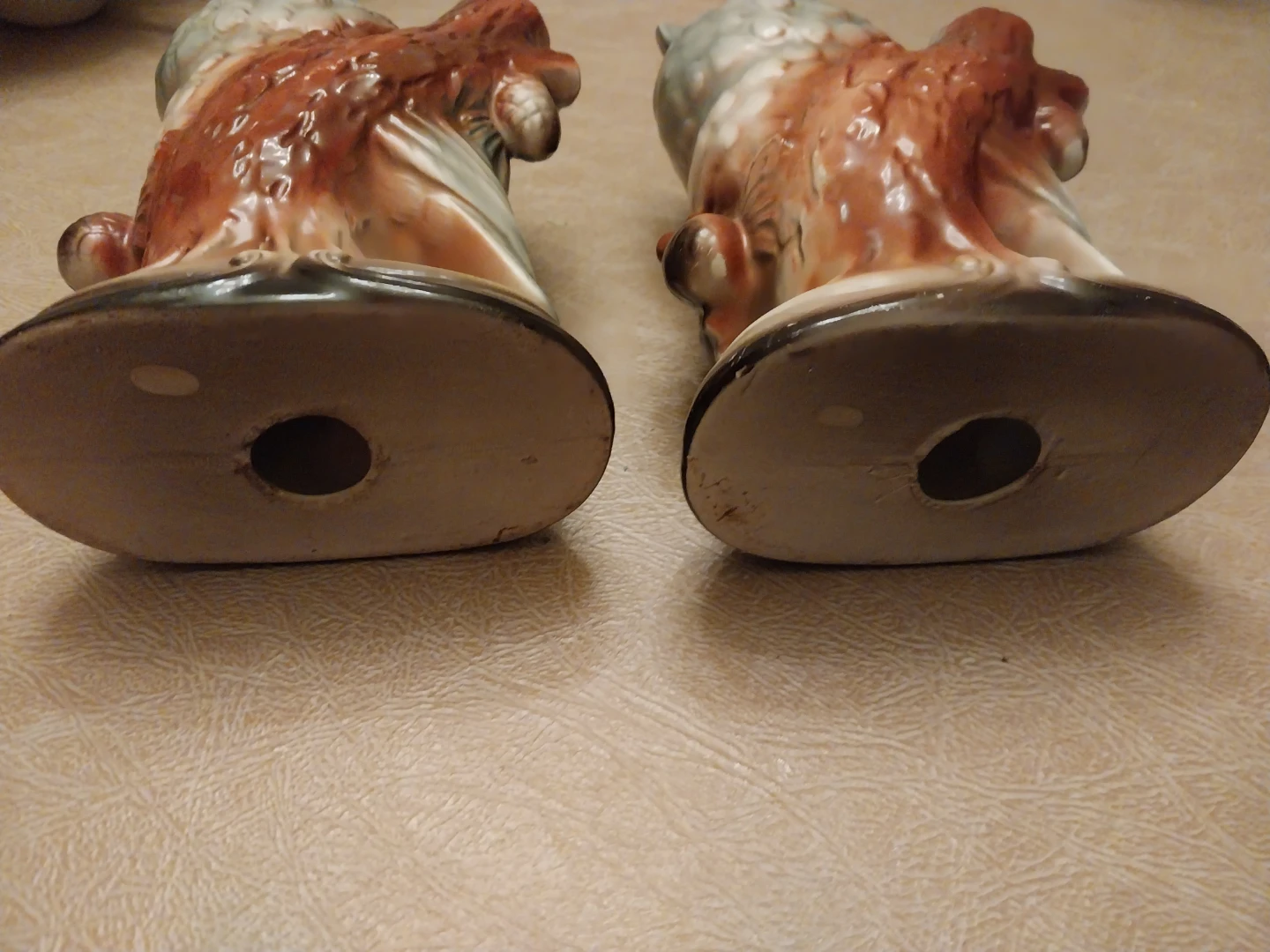 Vintage Owl Figurines - Pair - photo 2