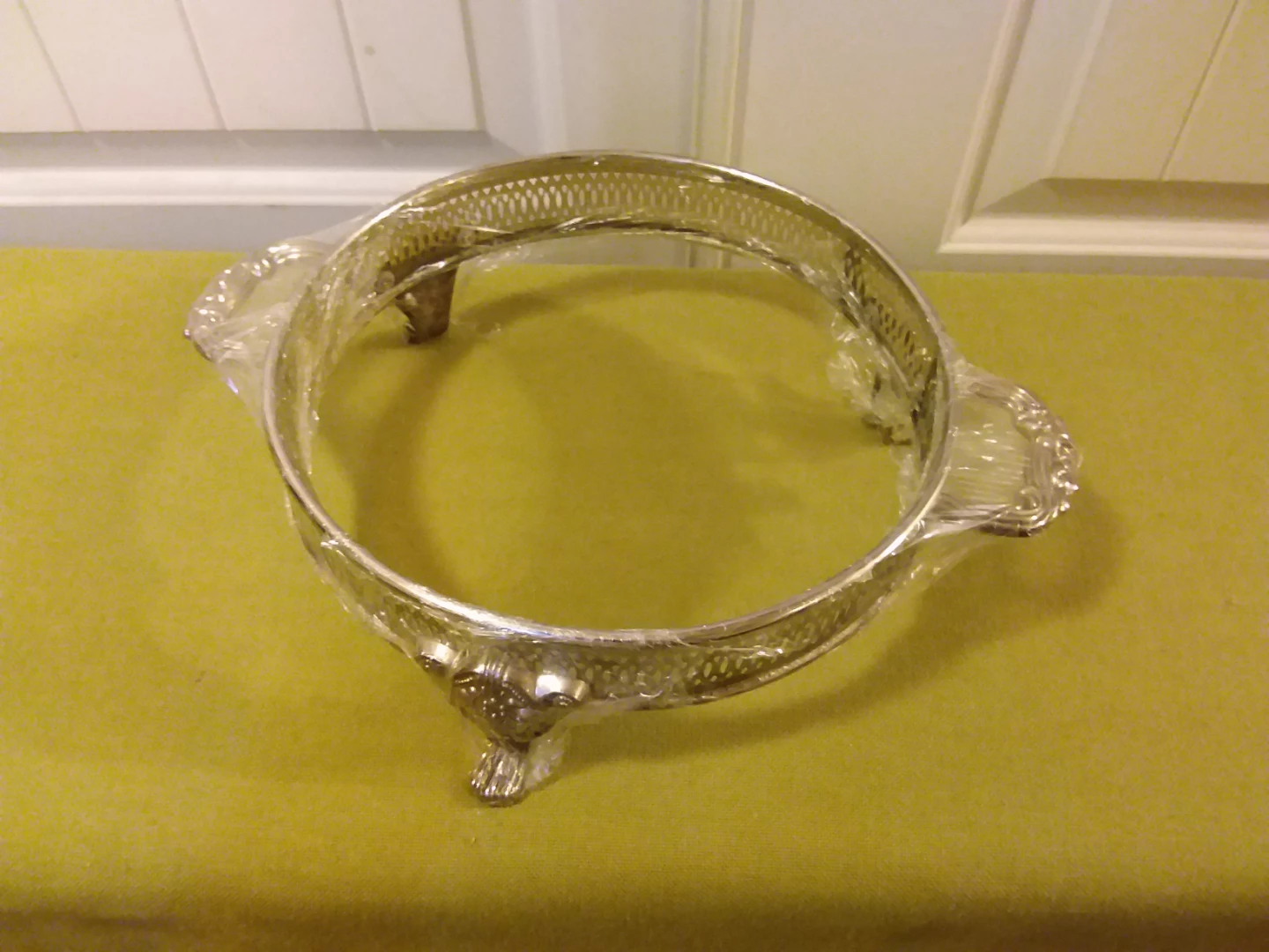 ➡️ Lrg Size ➡️ 925 ⬅️ Silver - Plated Serving Dish w / Lid - photo 3