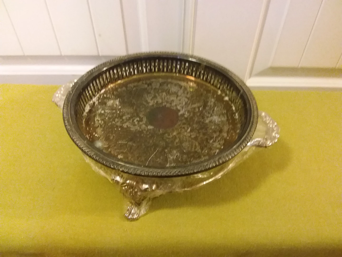 ➡️ Lrg Size ➡️ 925 ⬅️ Silver - Plated Serving Dish w / Lid - photo 4