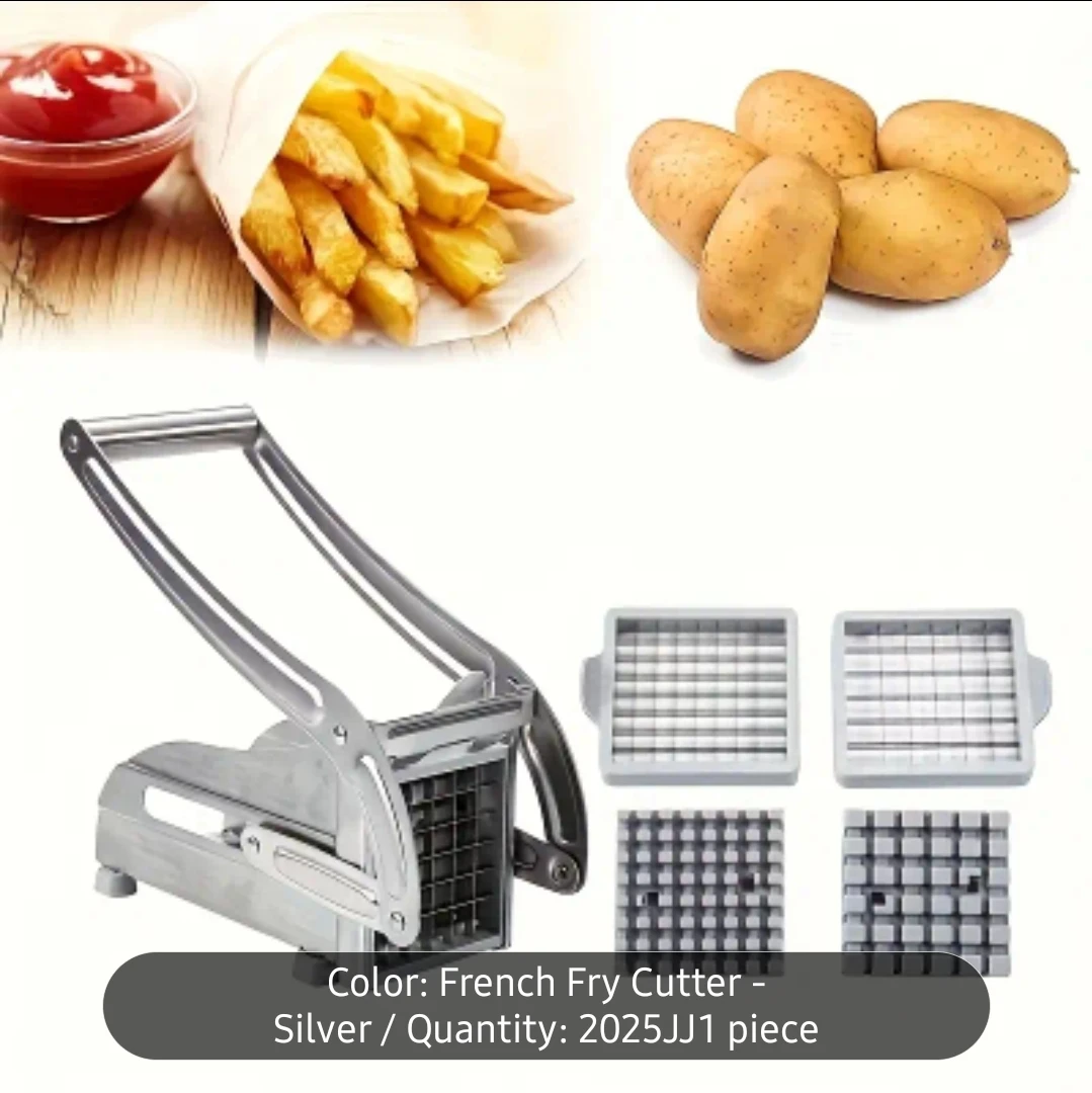 French Fry Cutter - Silver