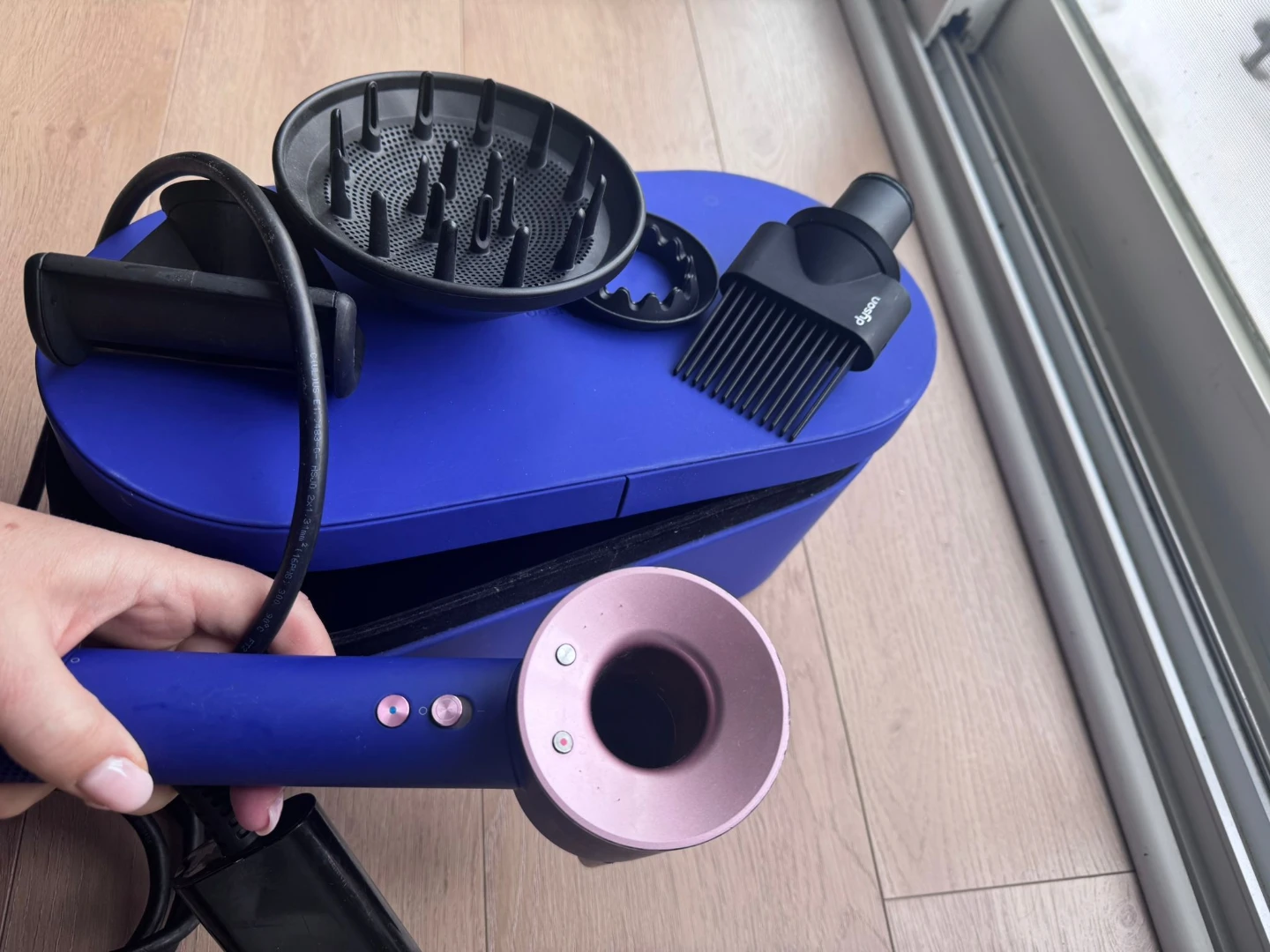 Dyson Supersonic Hair Dryer - Blue/rose - photo 3