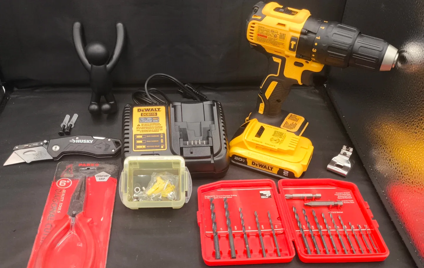 DeWalt Cordless Drill Kit w/ Charger & Accessories image indicator(7)