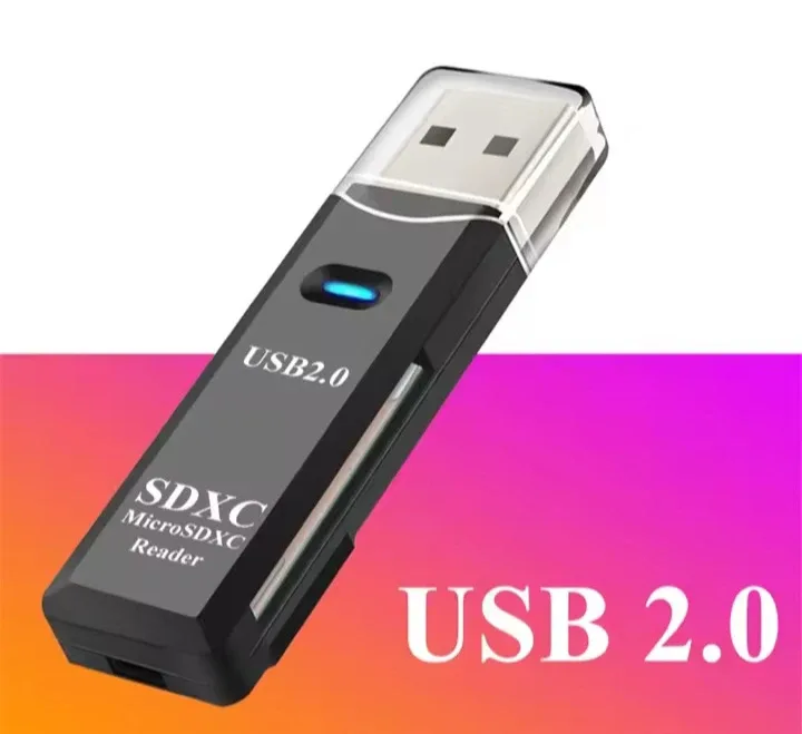 USB 2.0 SDXC MicroSDXC Reader image indicator(2)