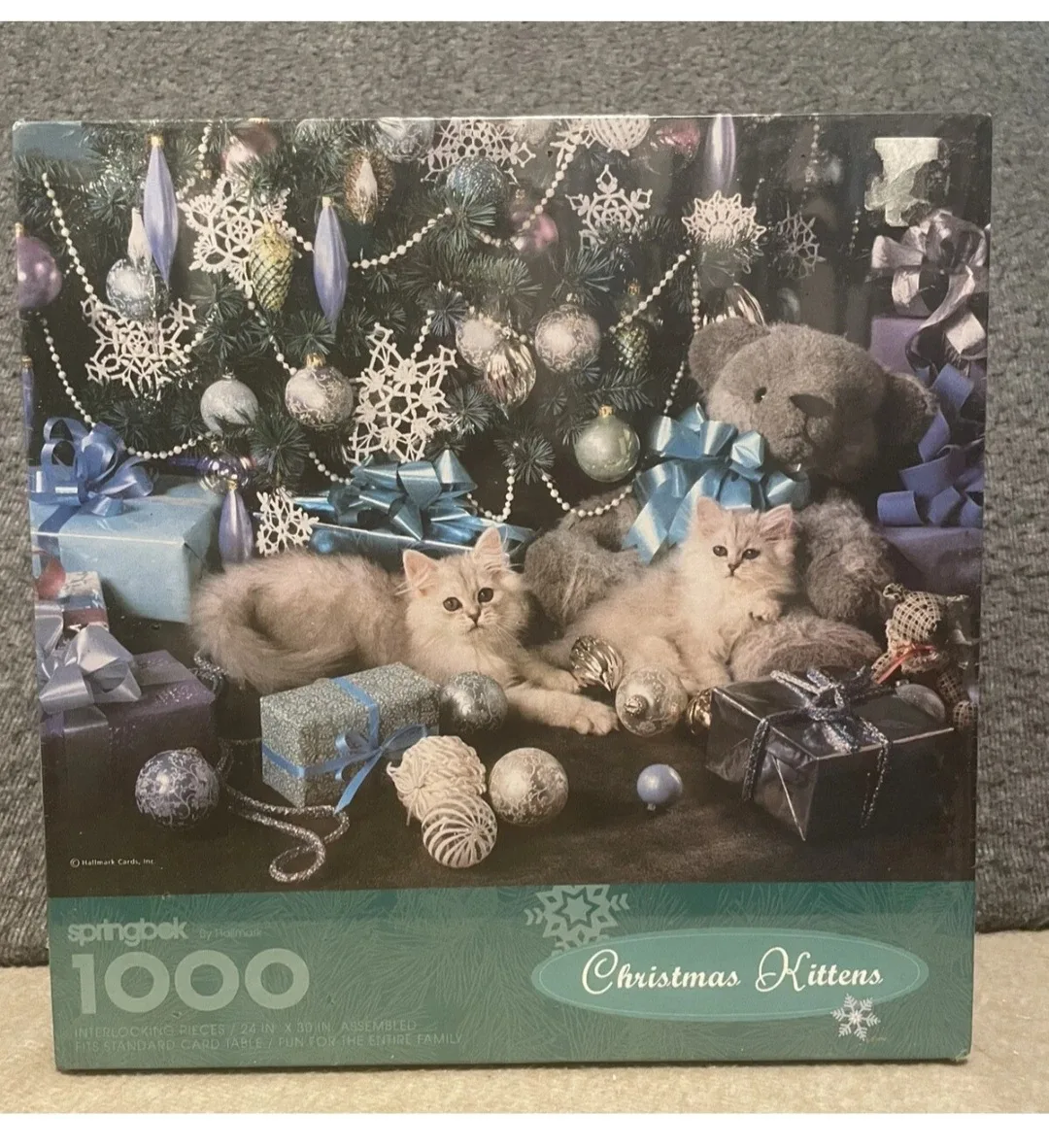 Springbok Christmas Kittens 1000 Piece Puzzle