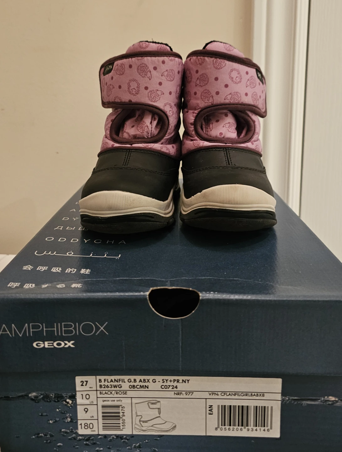 Geox Toddler Girl Snow Boots - US 10 (EU 27) - photo 2