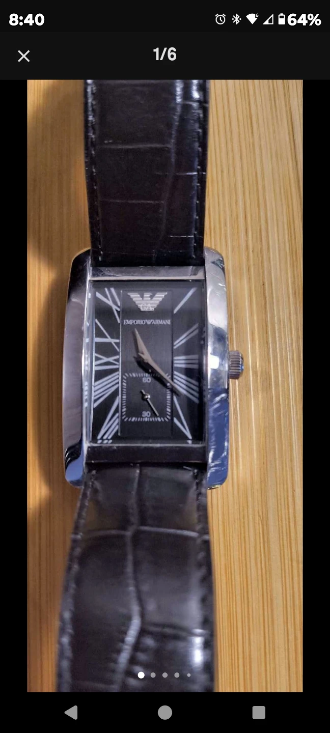 Emporio Armani Men's Watch (Needs Battery)