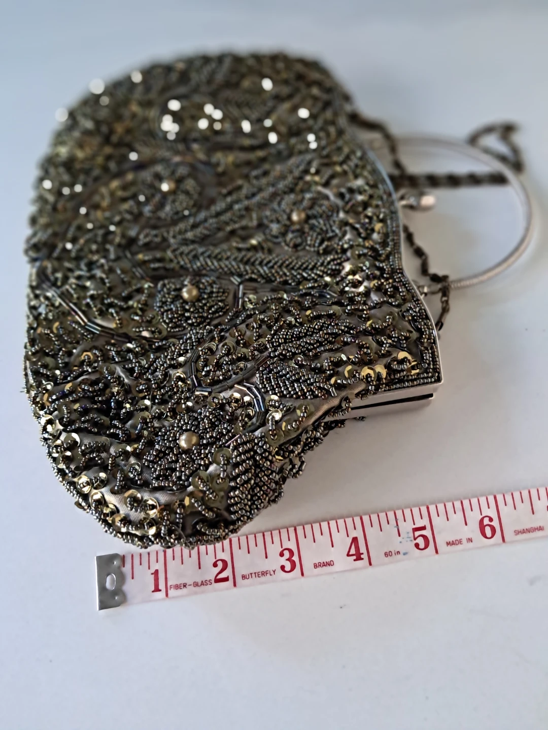 Beaded evening bag #cleanout# - photo 5