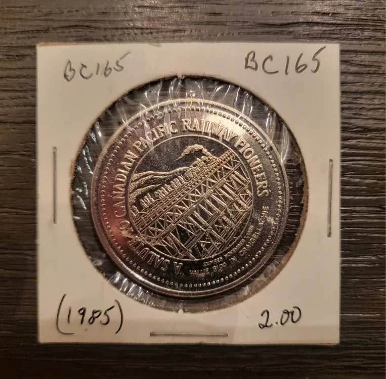 Canadian Pacific Railway Pioneers Token