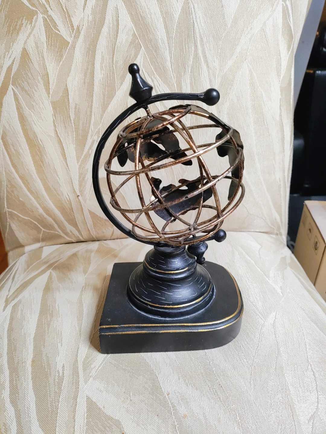 Metal Globe Bookend - photo 3