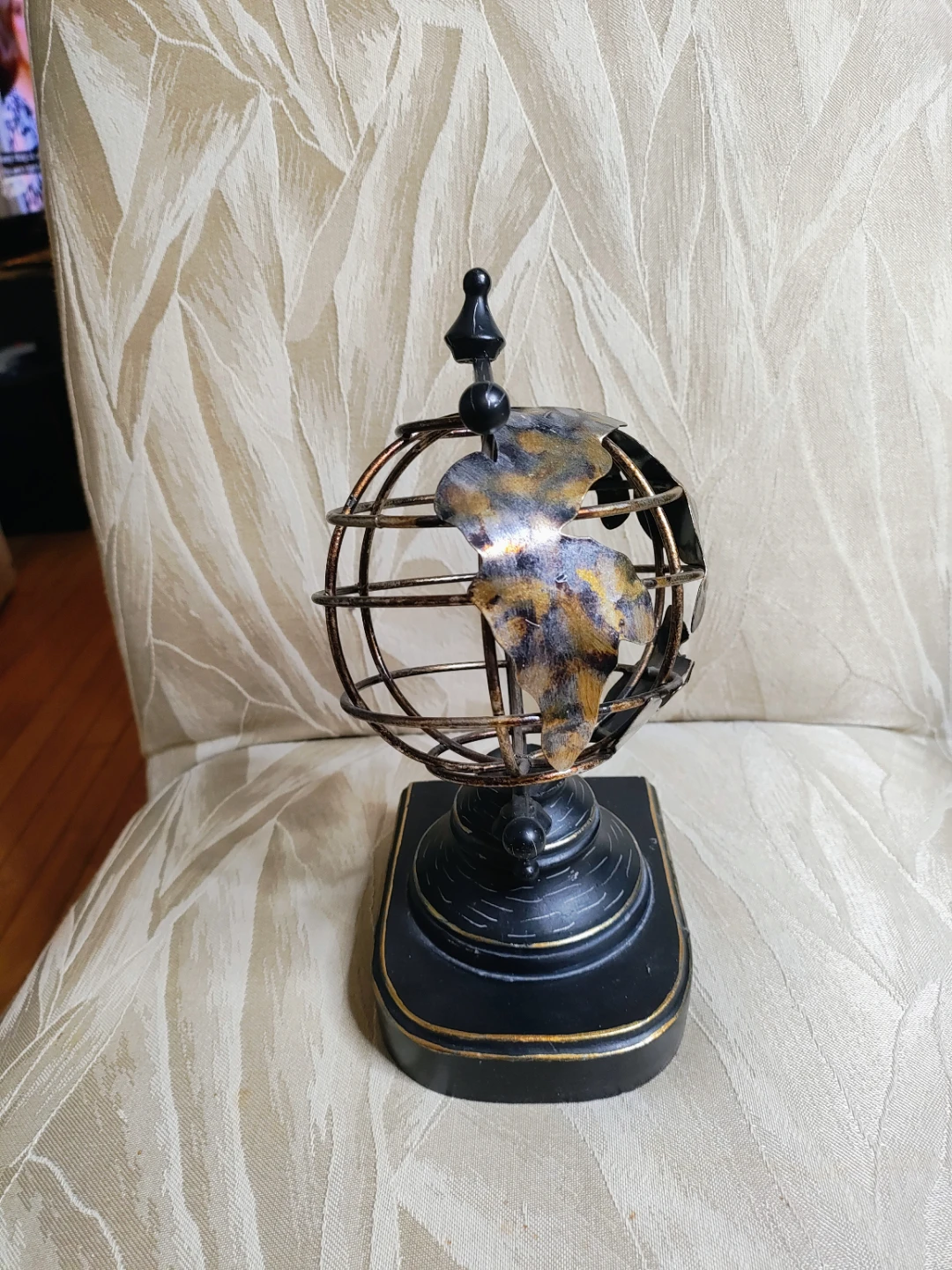 Metal Globe Bookend - photo 4