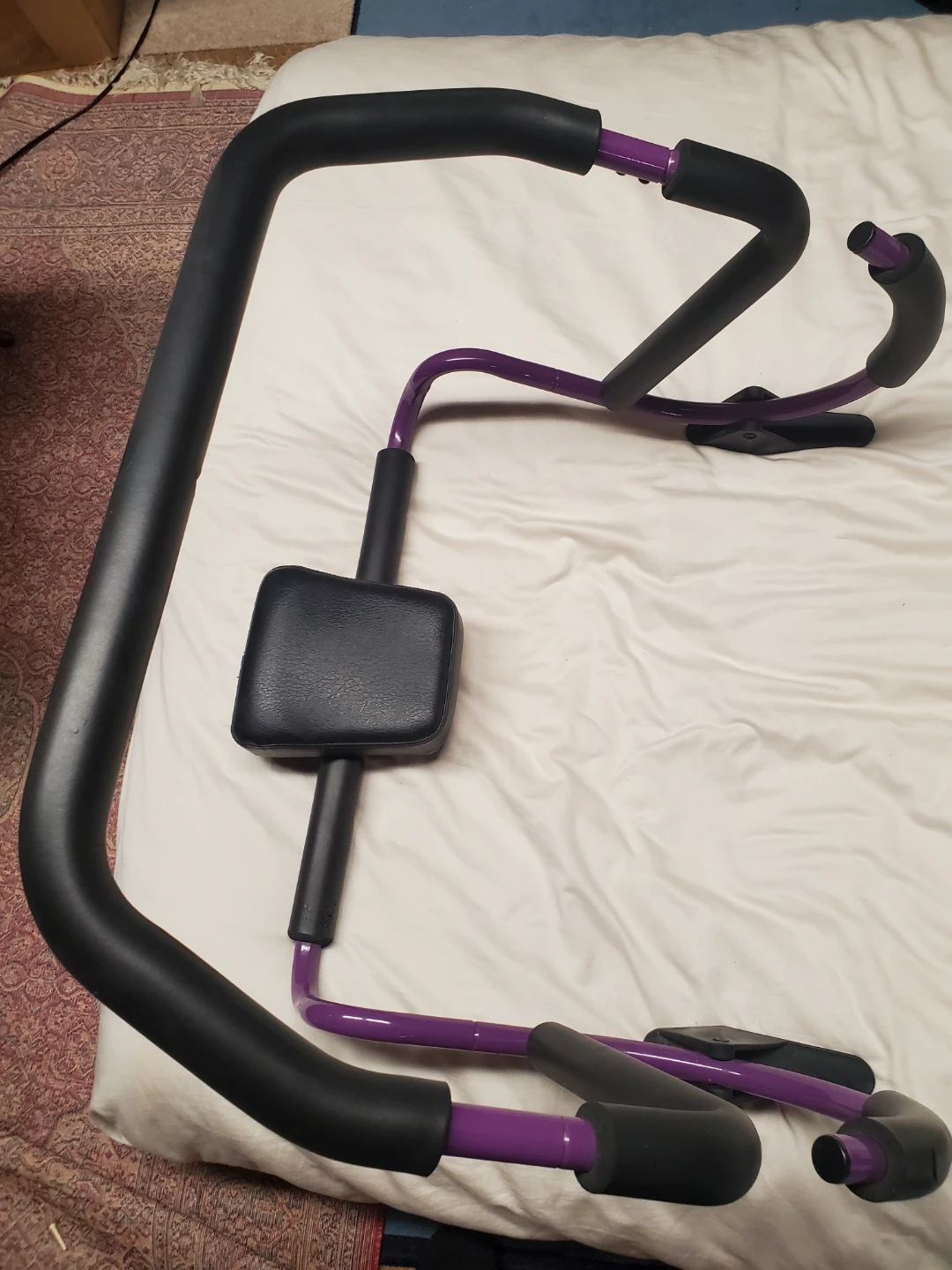 Abdominal Workout Machine - Purple & Black - photo 2