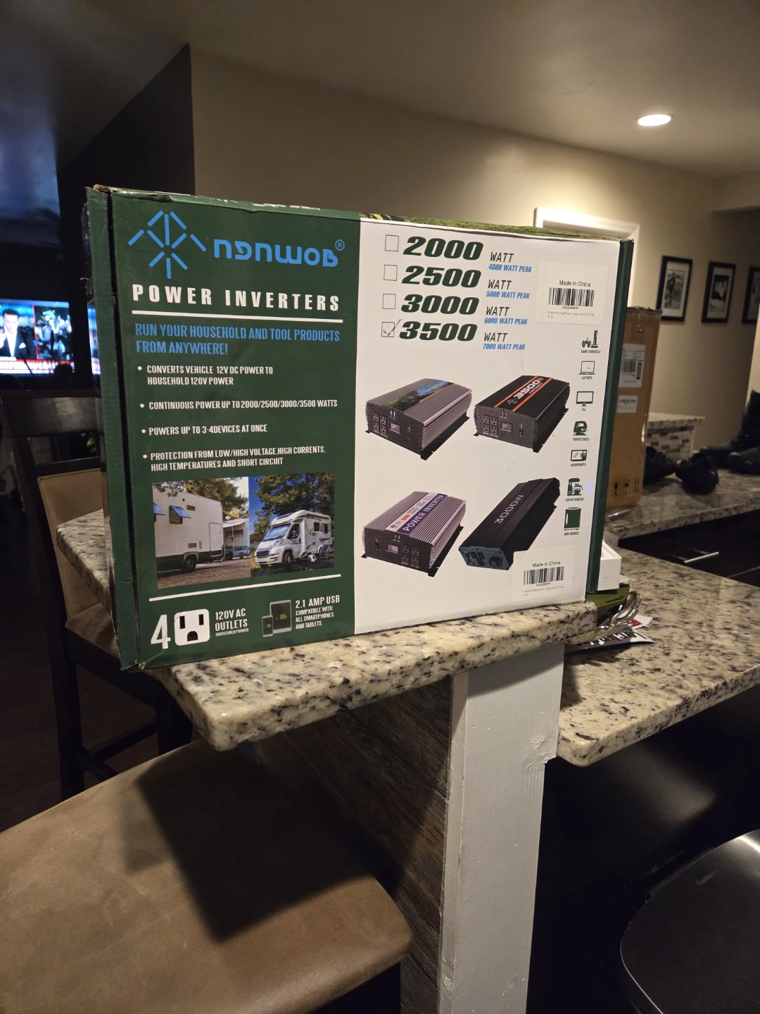 NONWOD 3500 Watt Power Inverter